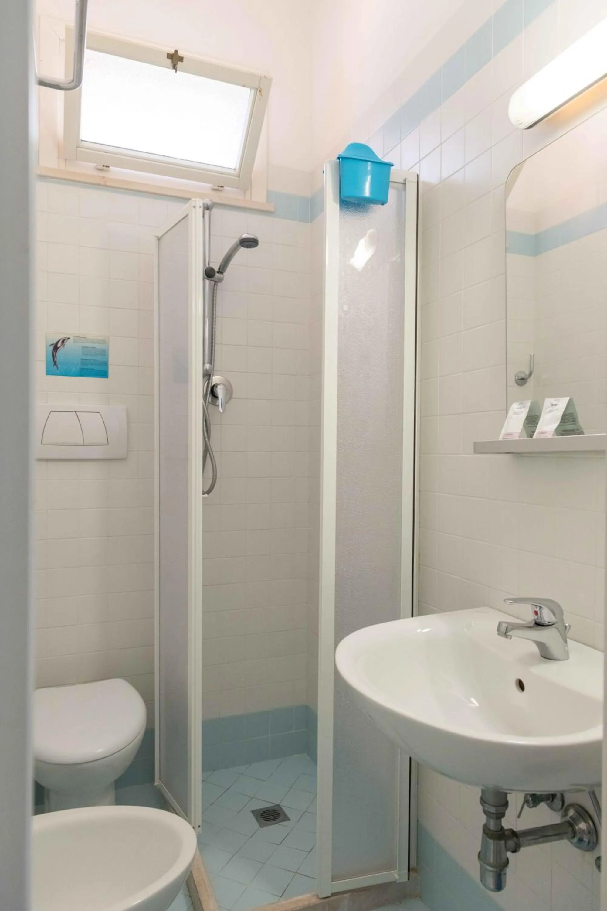 Shower in Hotel Smart Cervia B&B