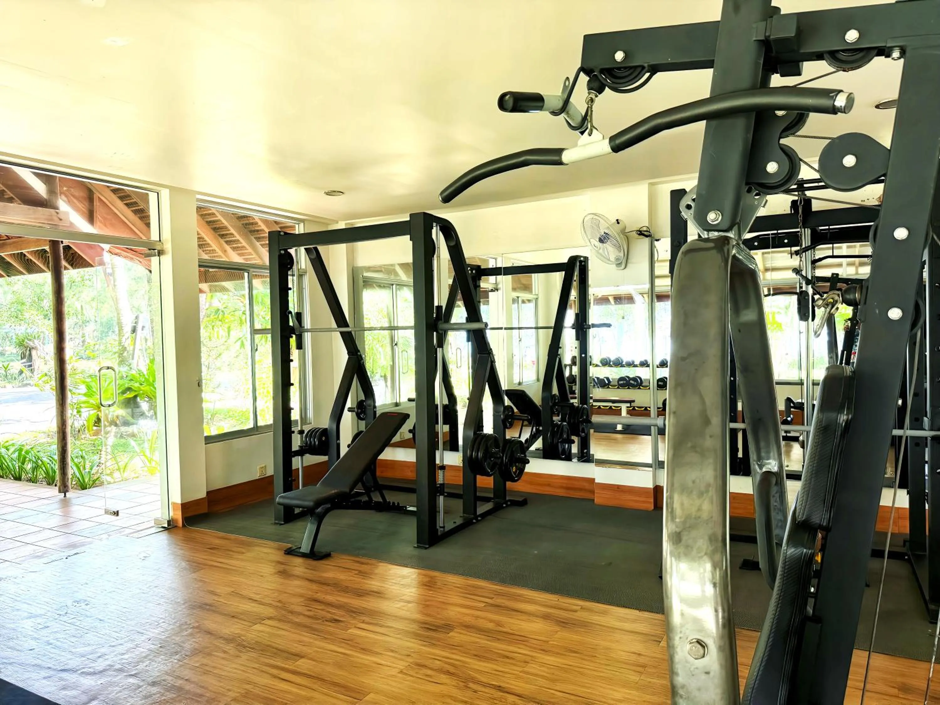 Fitness centre/facilities in Nataya Round House Coral Bay Resort
