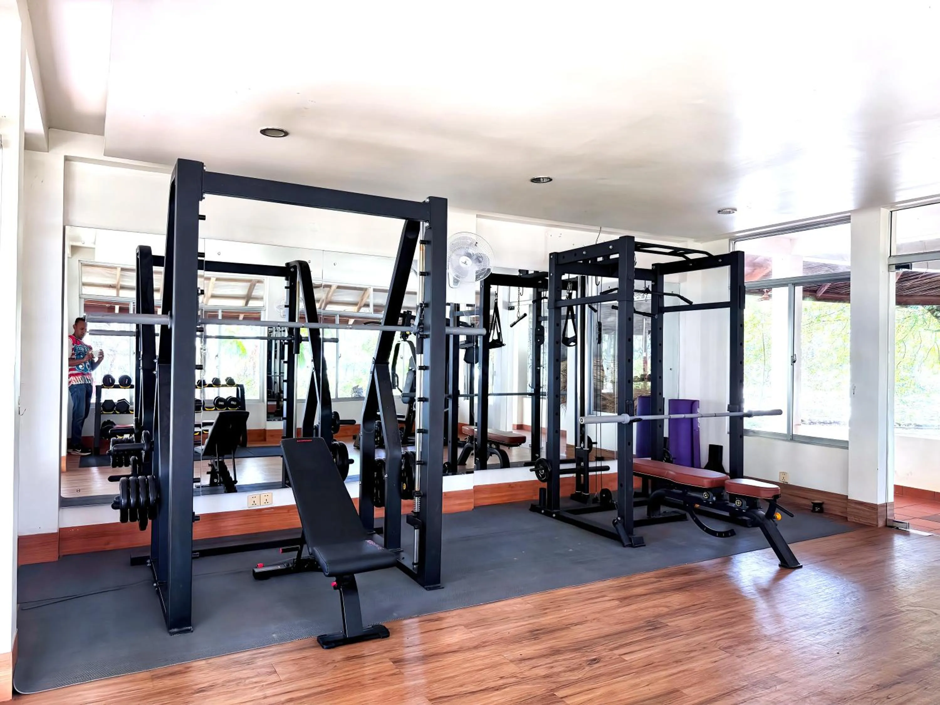Fitness centre/facilities in Nataya Round House Coral Bay Resort
