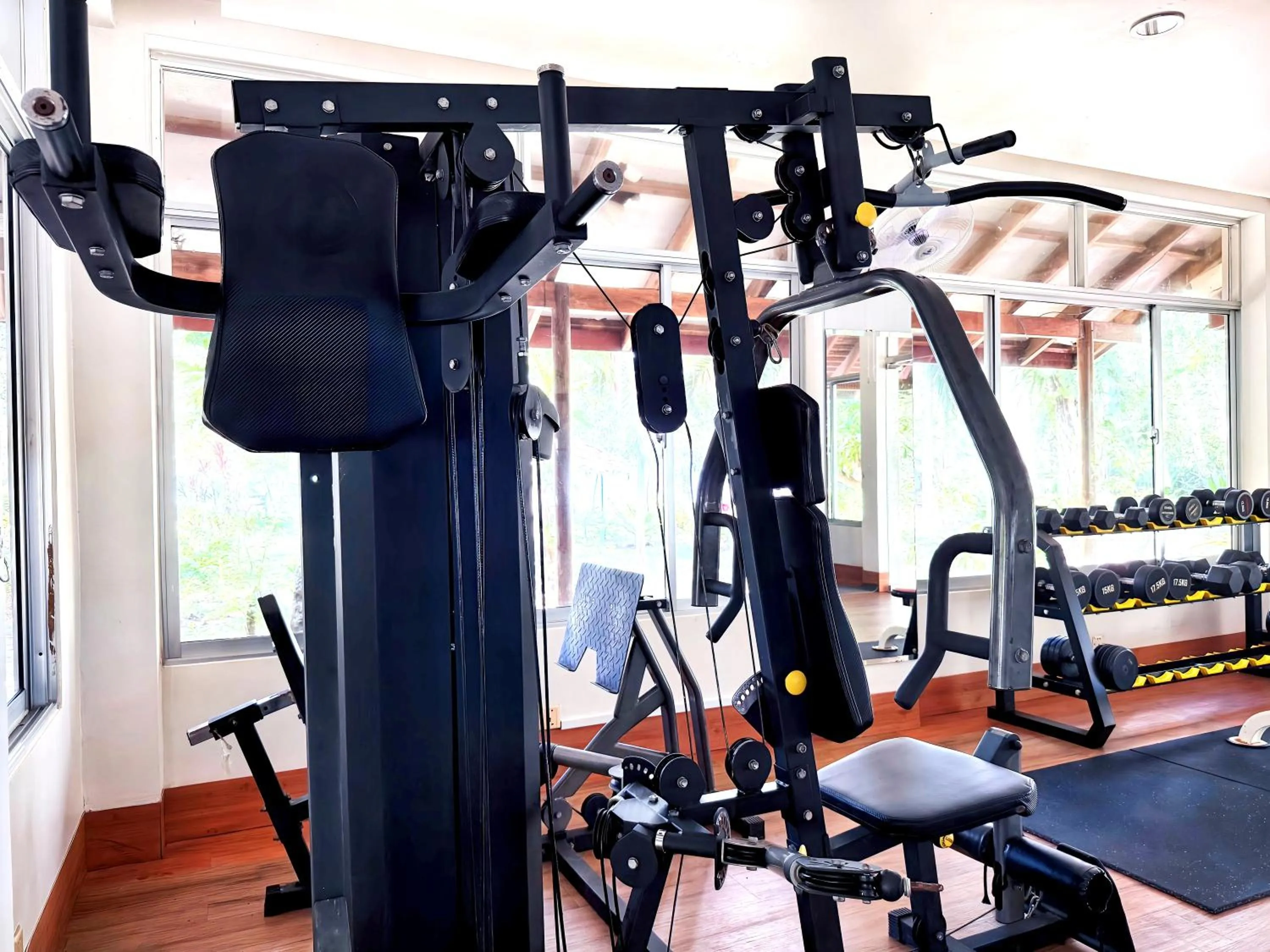 Fitness centre/facilities in Nataya Round House Coral Bay Resort