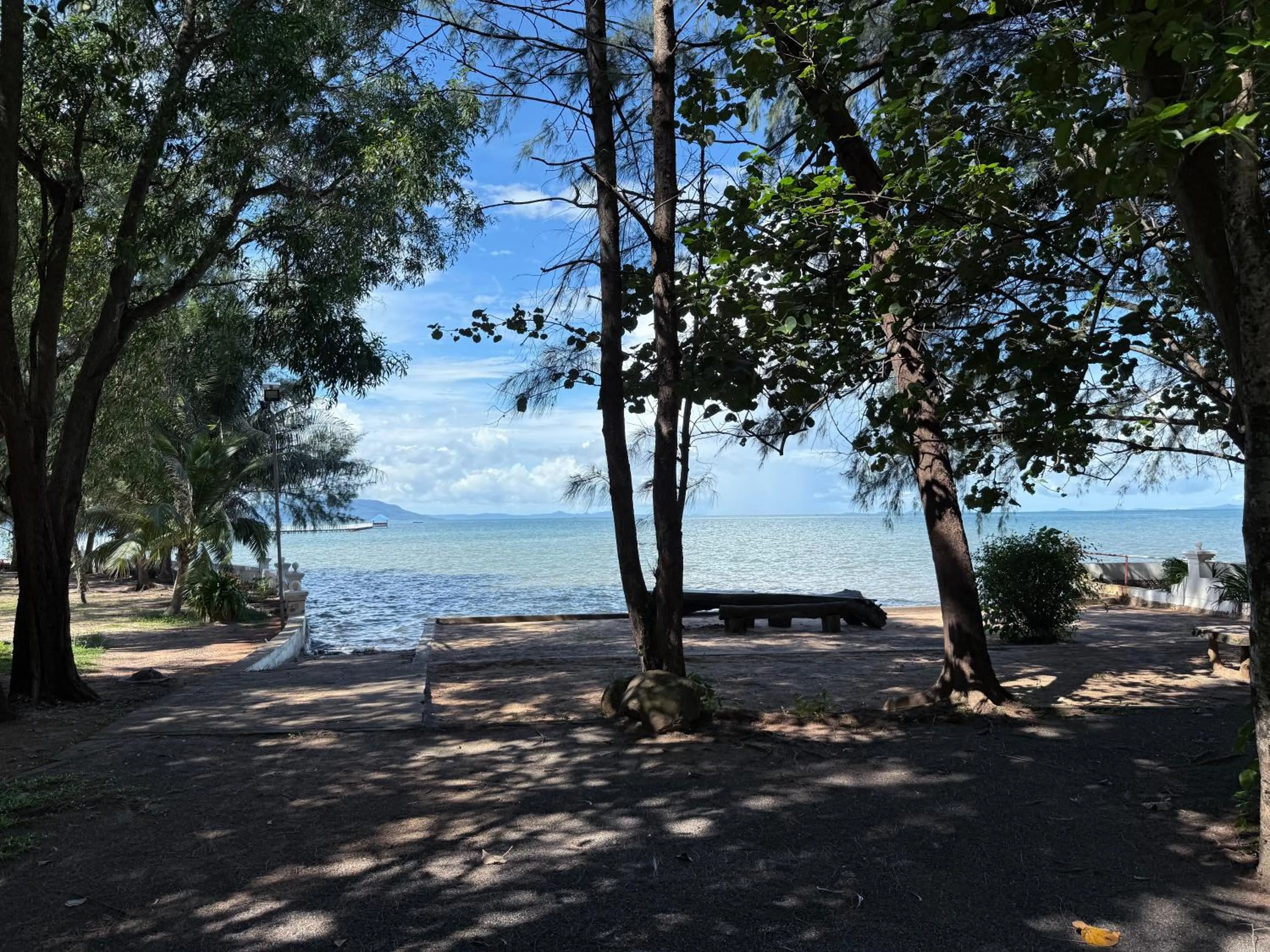 Sea view in Nataya Round House Coral Bay Resort