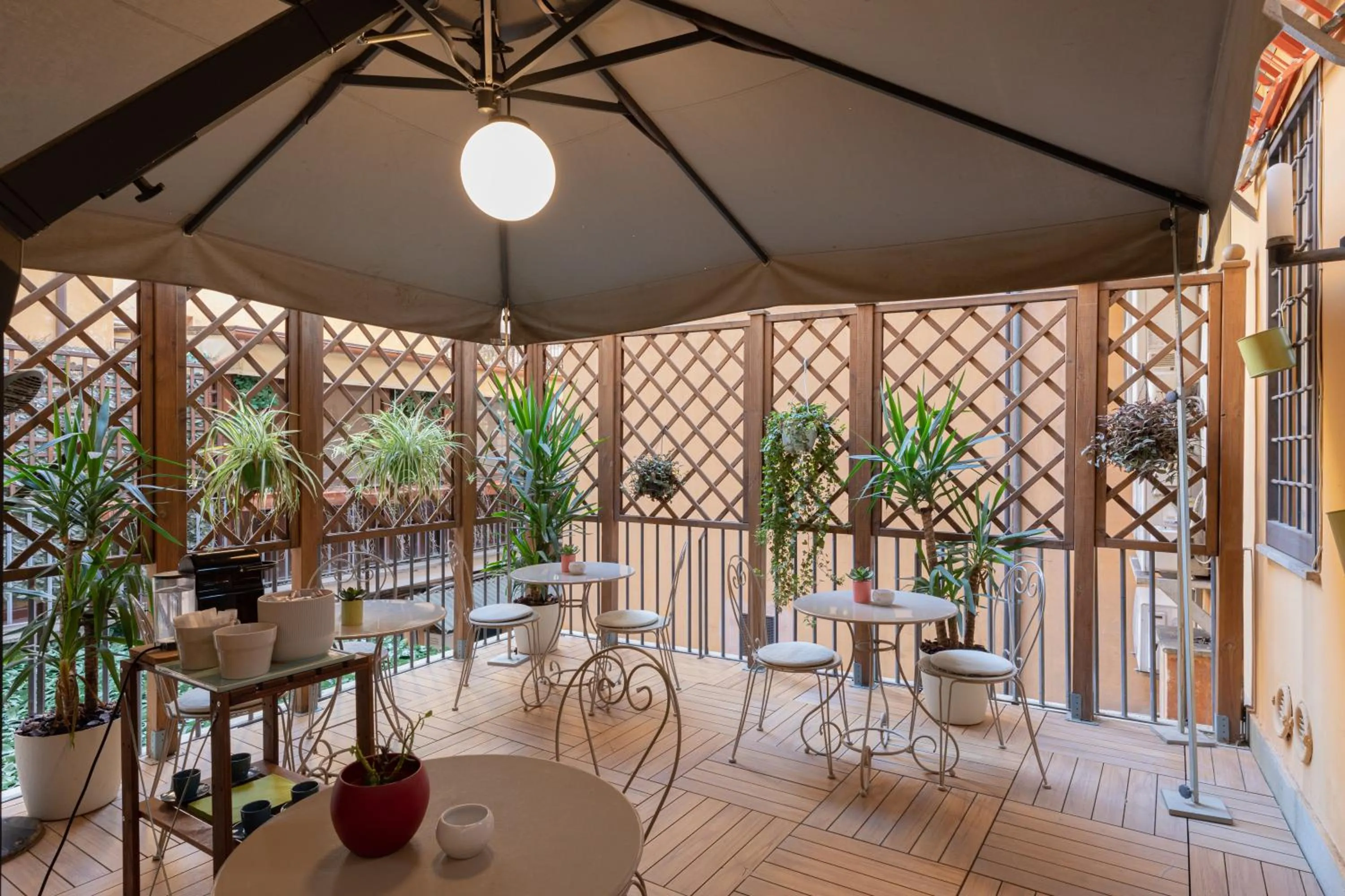 Patio in Relais Roma Centro