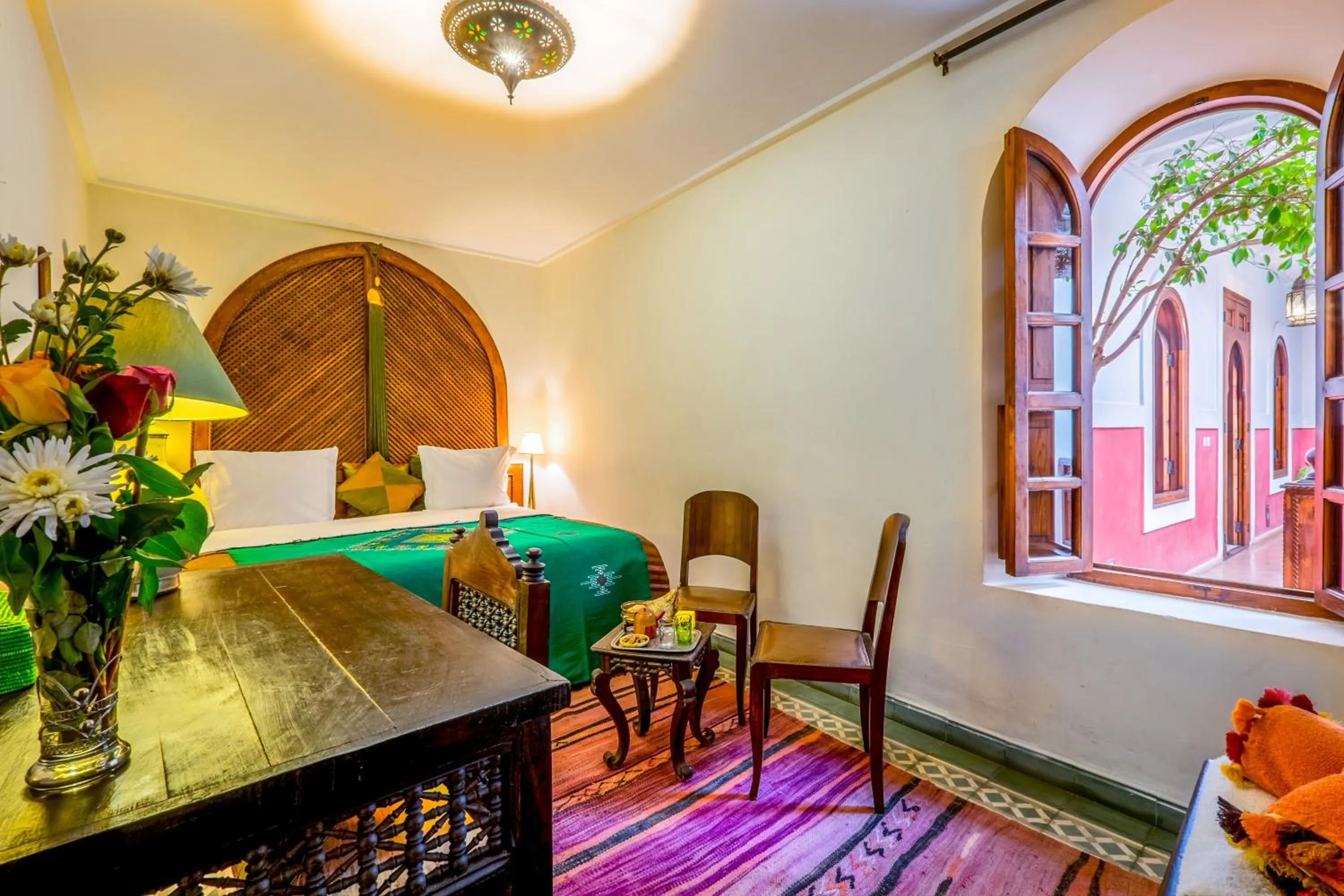 Decorative detail in Riad Sable Chaud