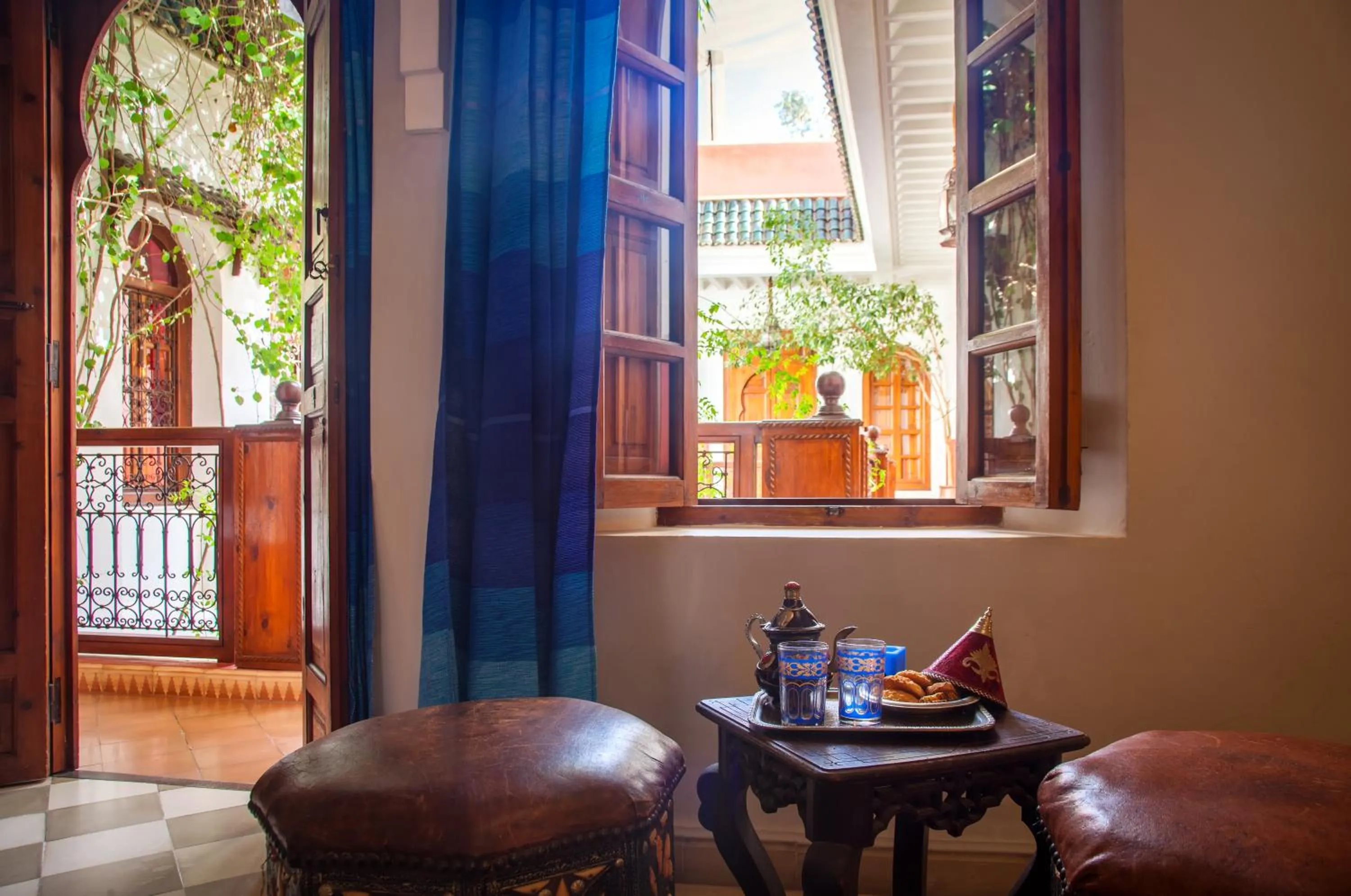 Decorative detail in Riad Sable Chaud