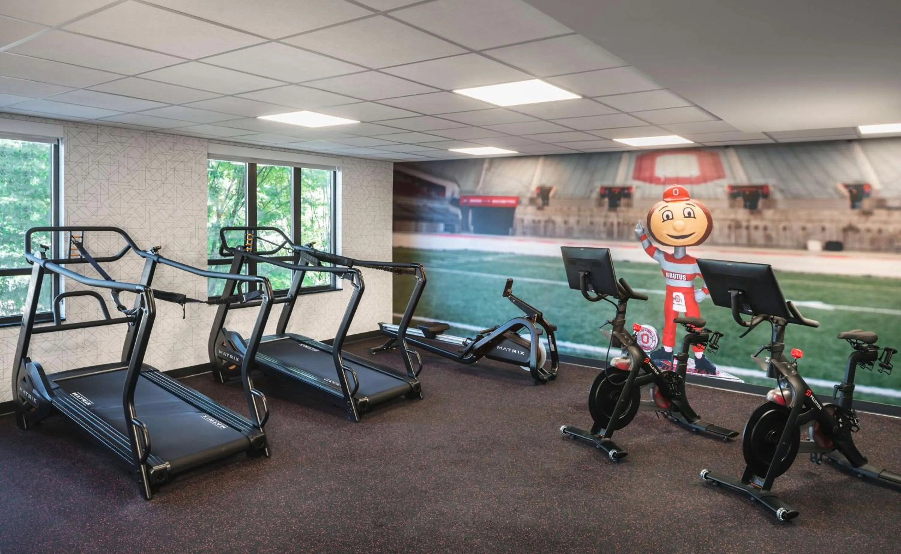 Fitness centre/facilities in Graduate by Hilton Columbus