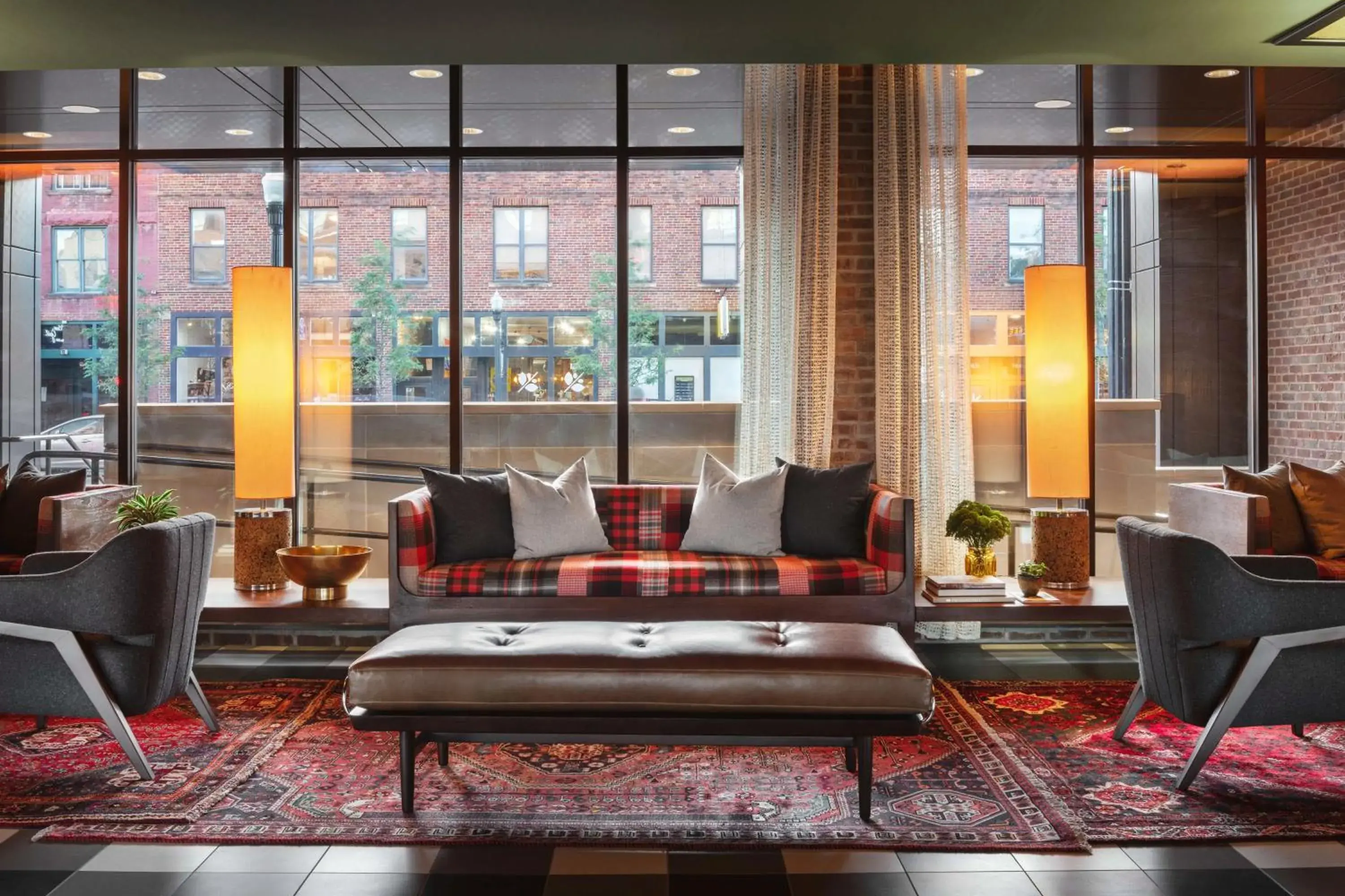 Lobby or reception in Graduate by Hilton Columbus Lobby or reception in Graduate by Hilton Columbus