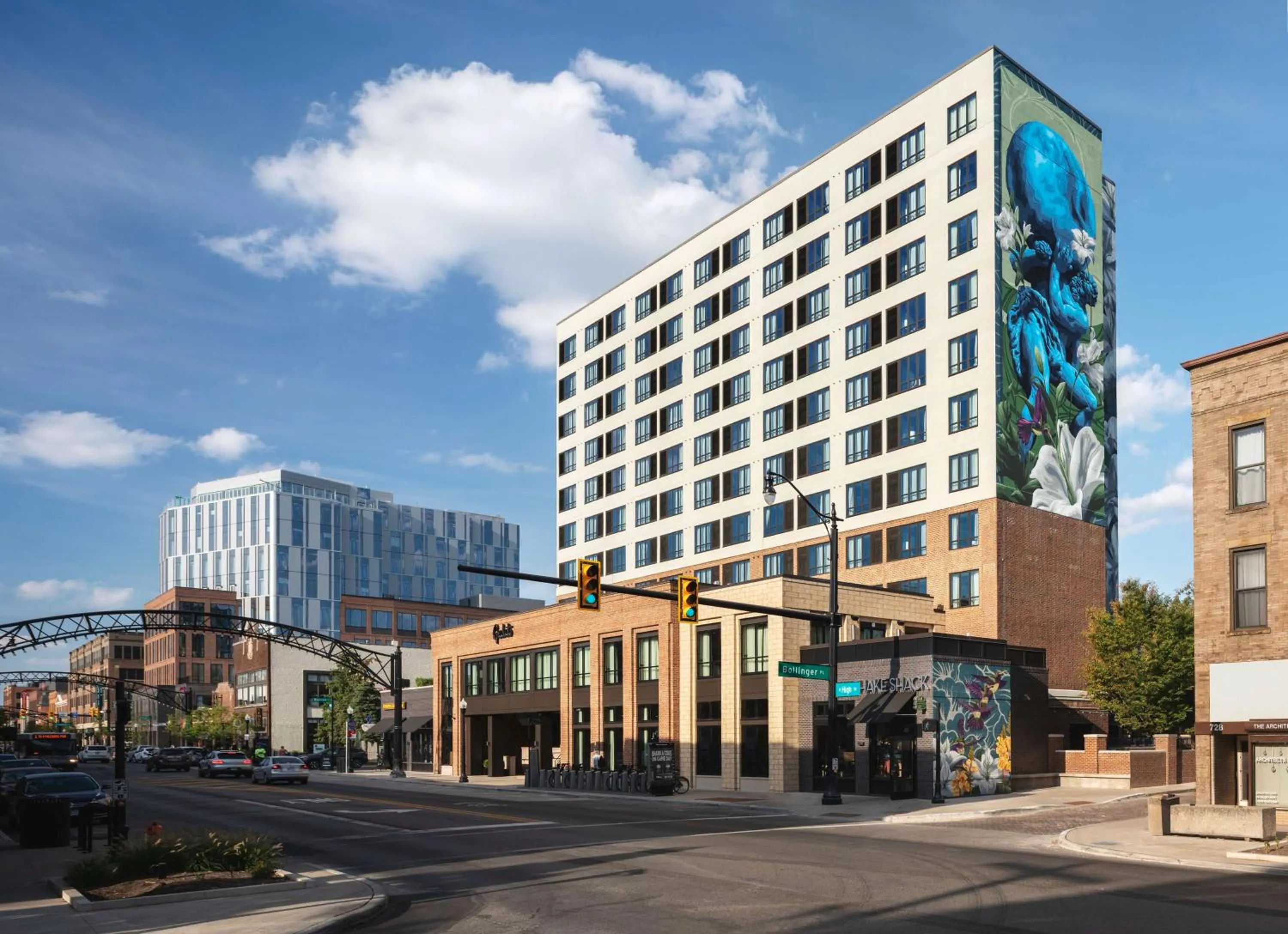 Property building in Graduate by Hilton Columbus