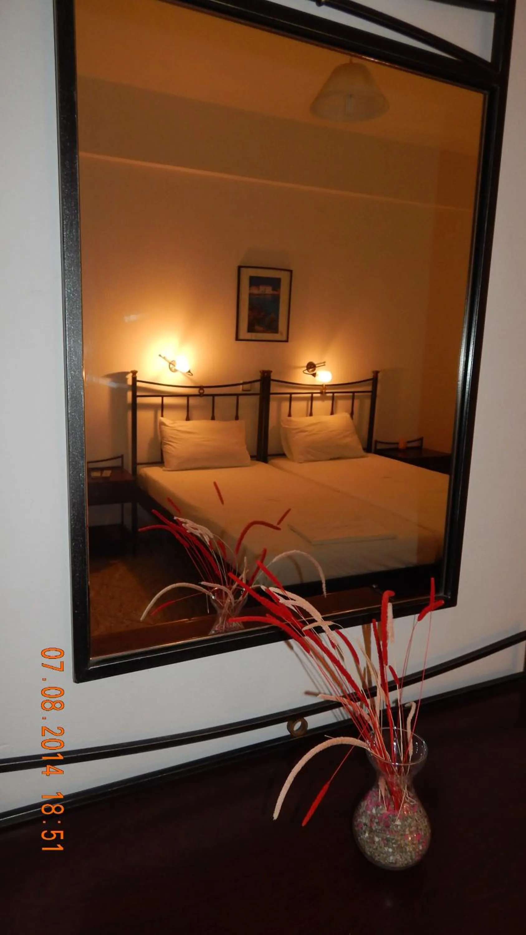Decorative detail, Bed in Costareli