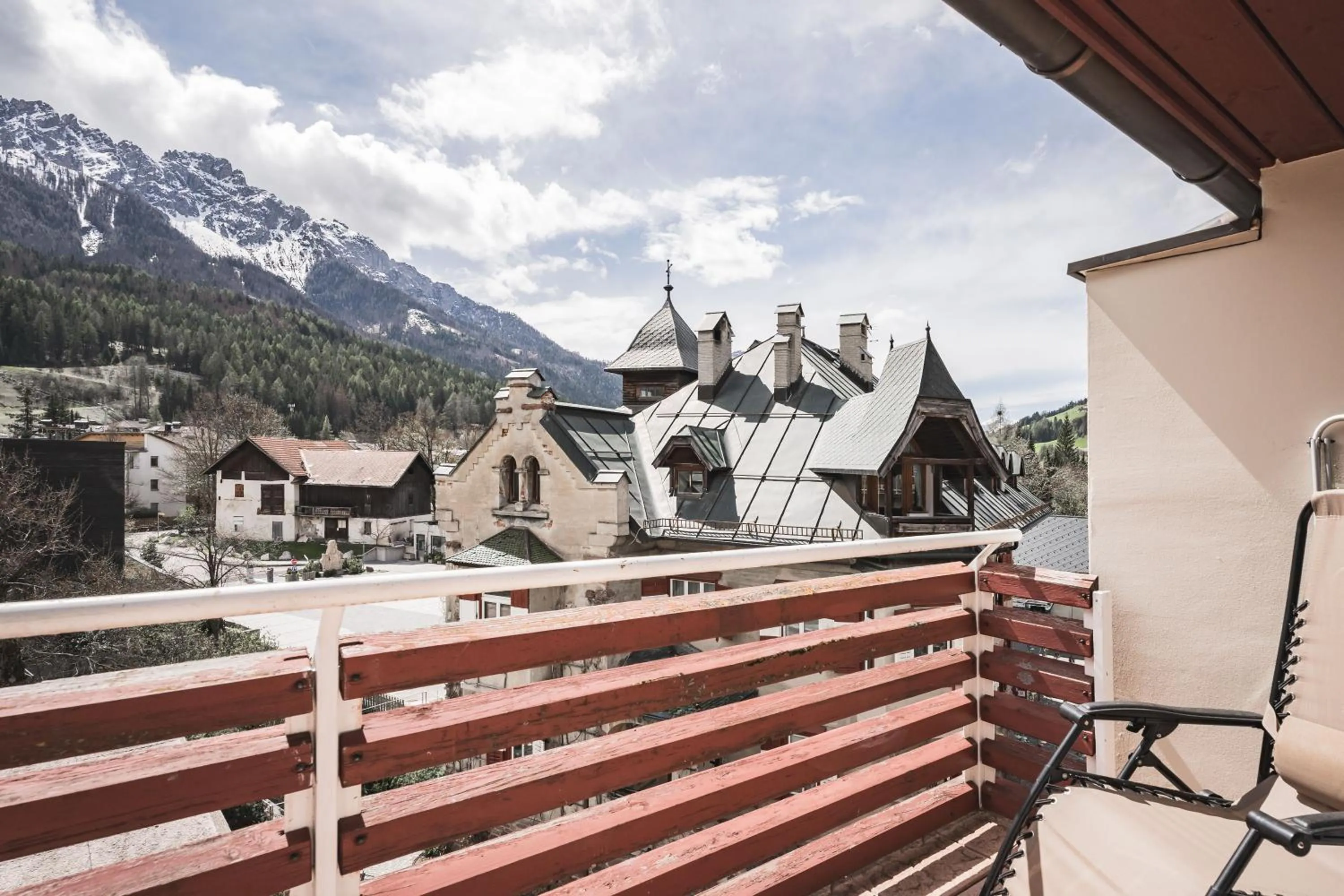 Balcony/Terrace in Wachtler Dolomite Apartments