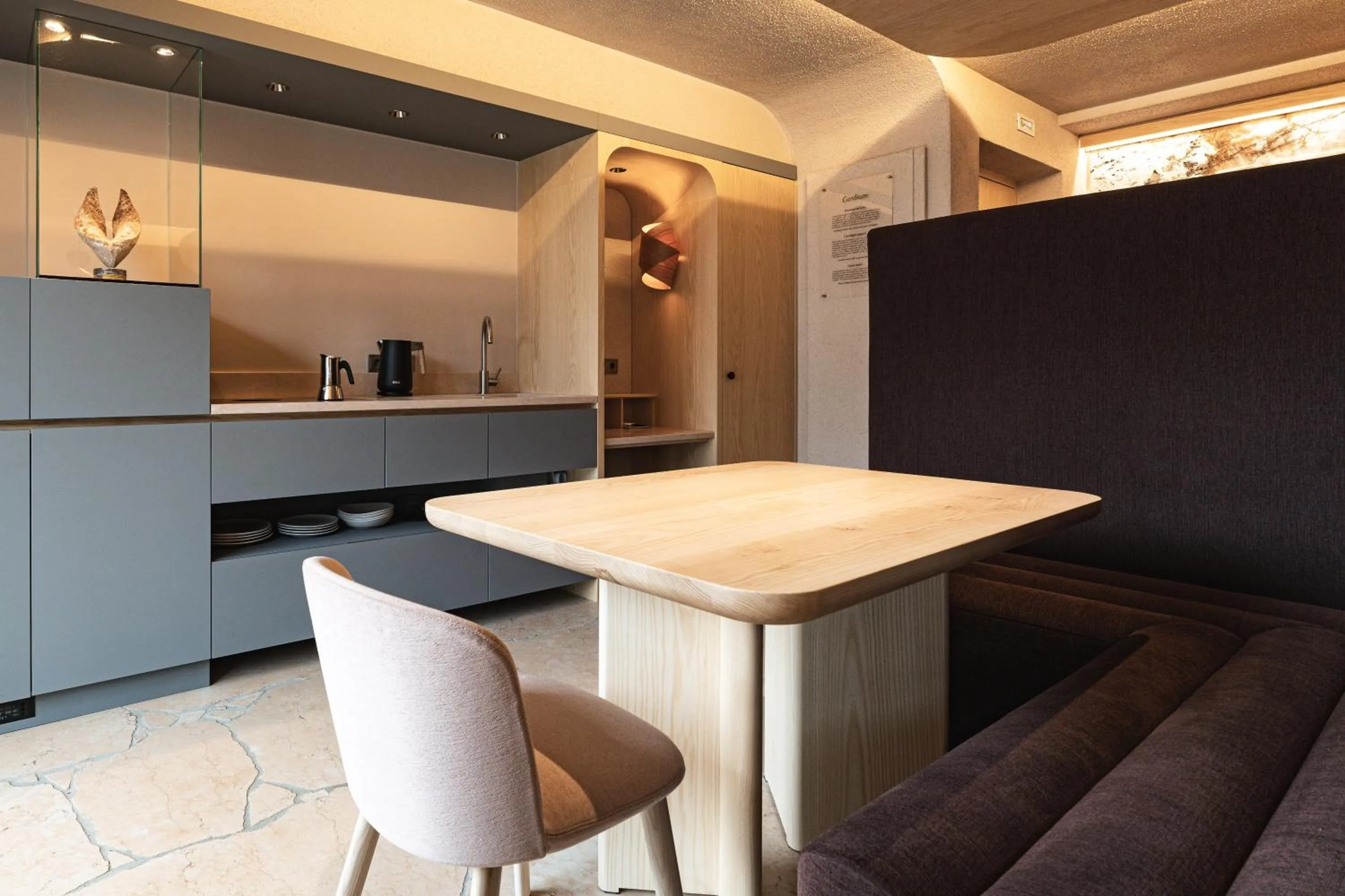 Dining area in Wachtler Dolomite Apartments