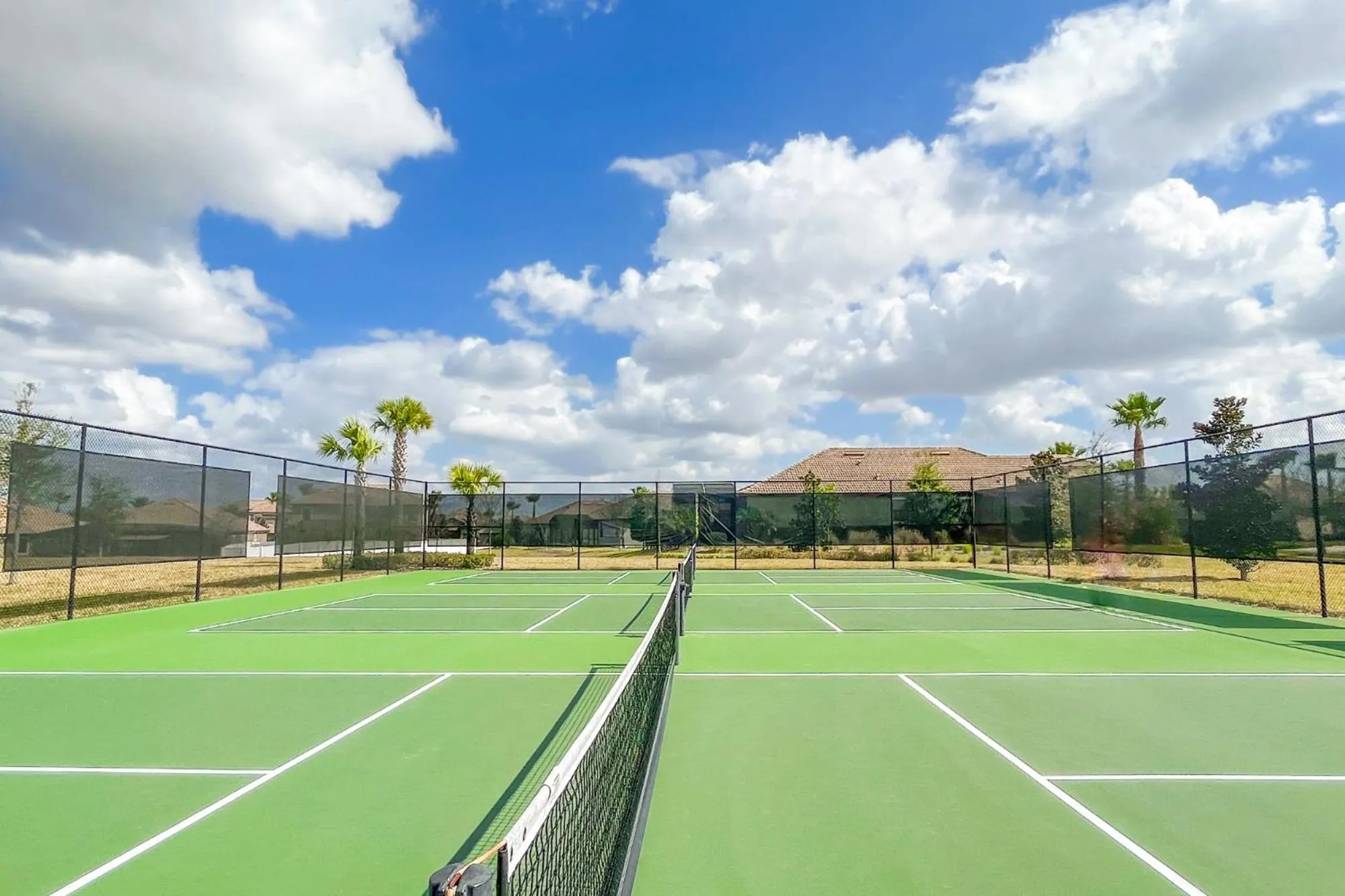 Tennis court in Champions Retreat