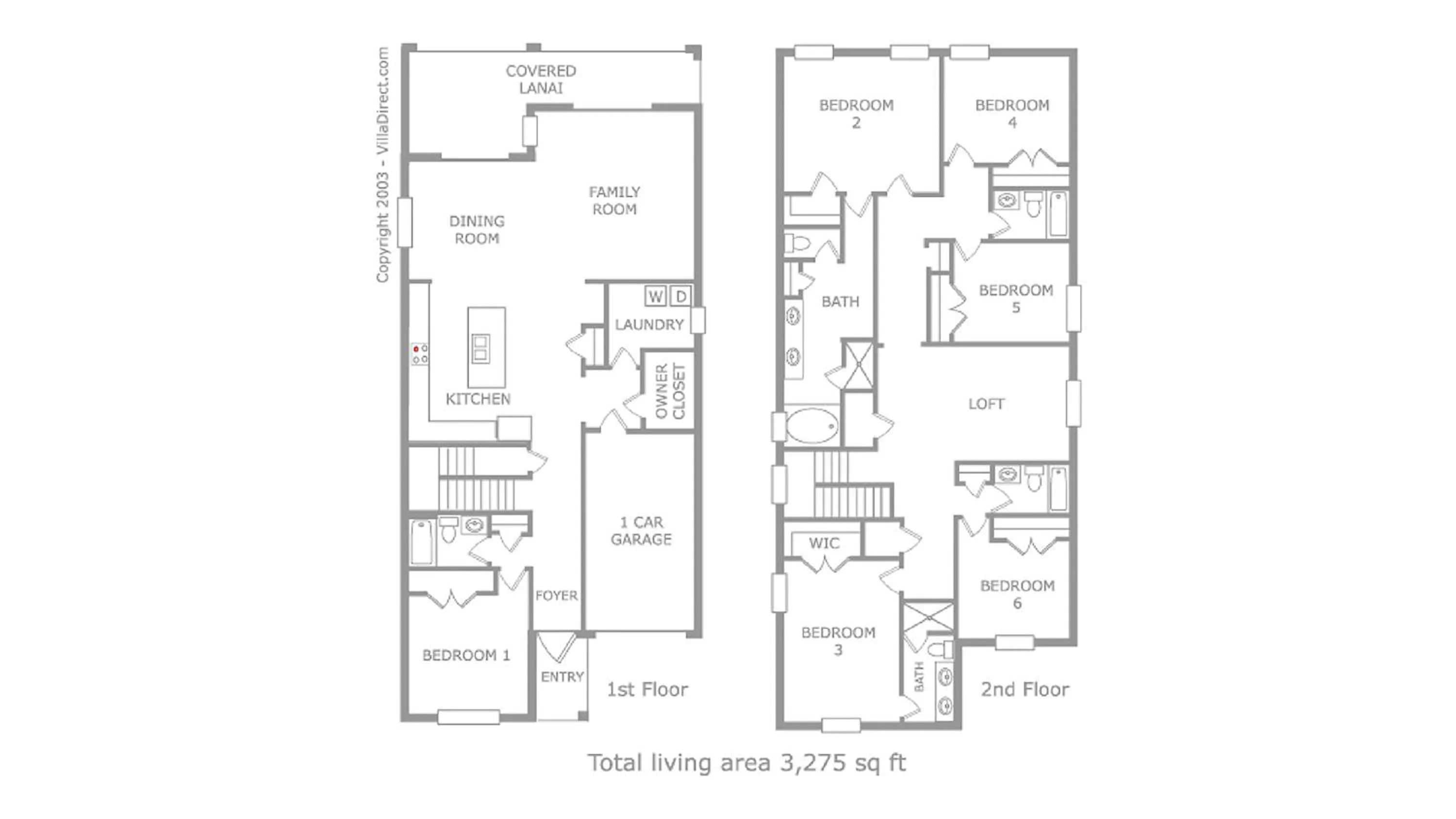 Floor plan in Champions Retreat