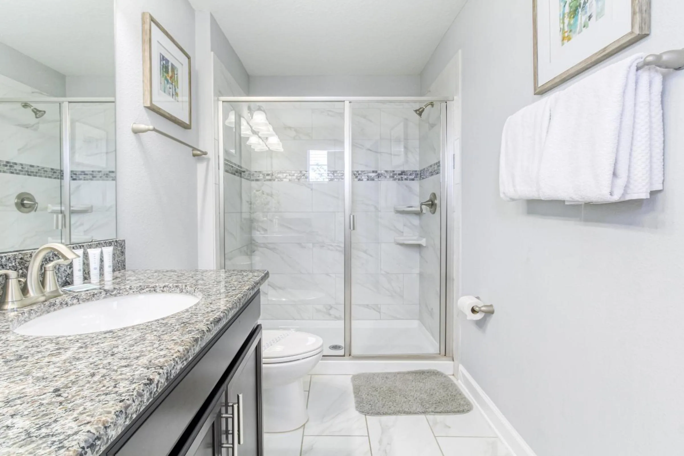 Shower in Champions Retreat