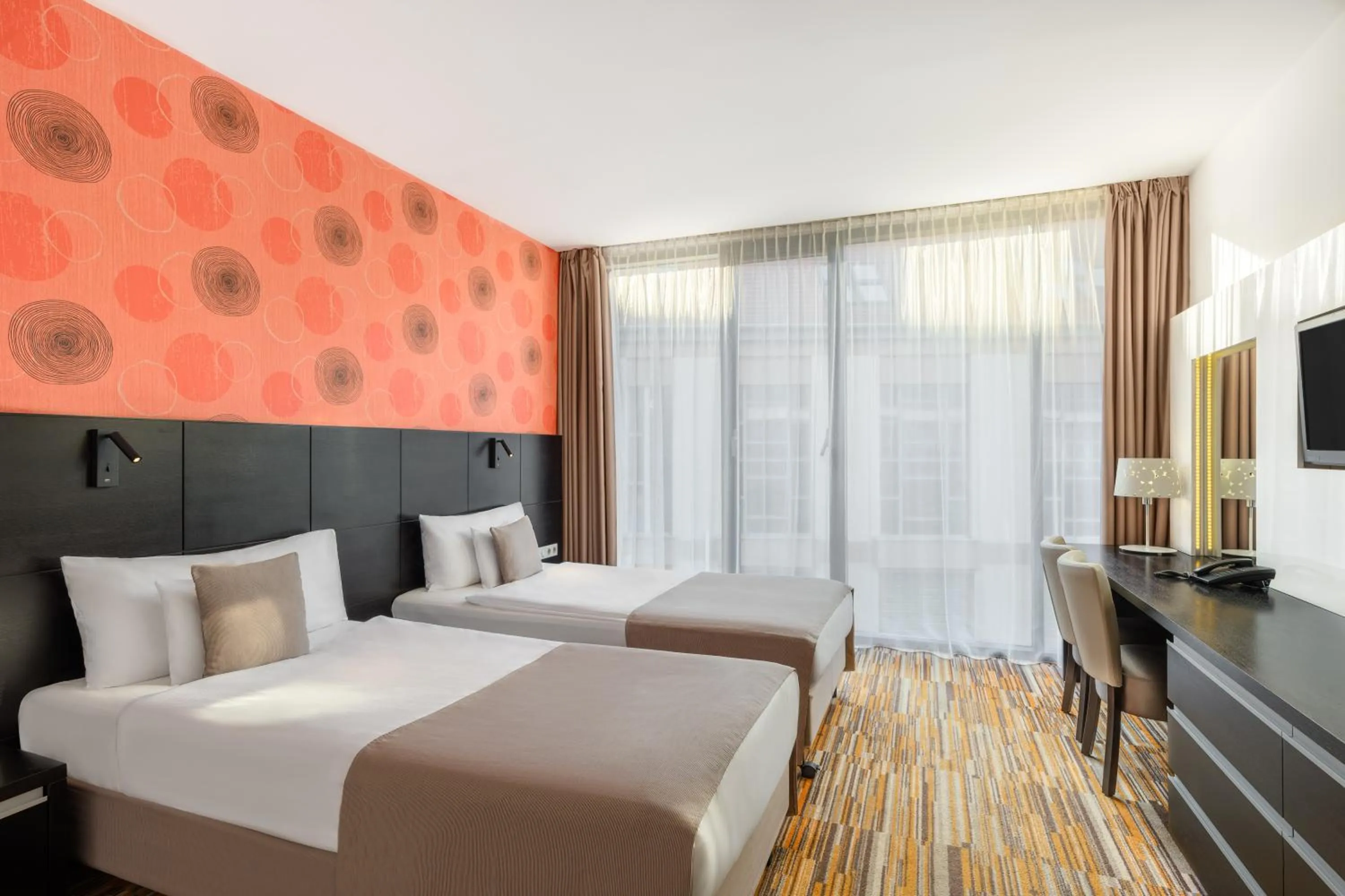 Bedroom, Bed in Art Hotel Szeged