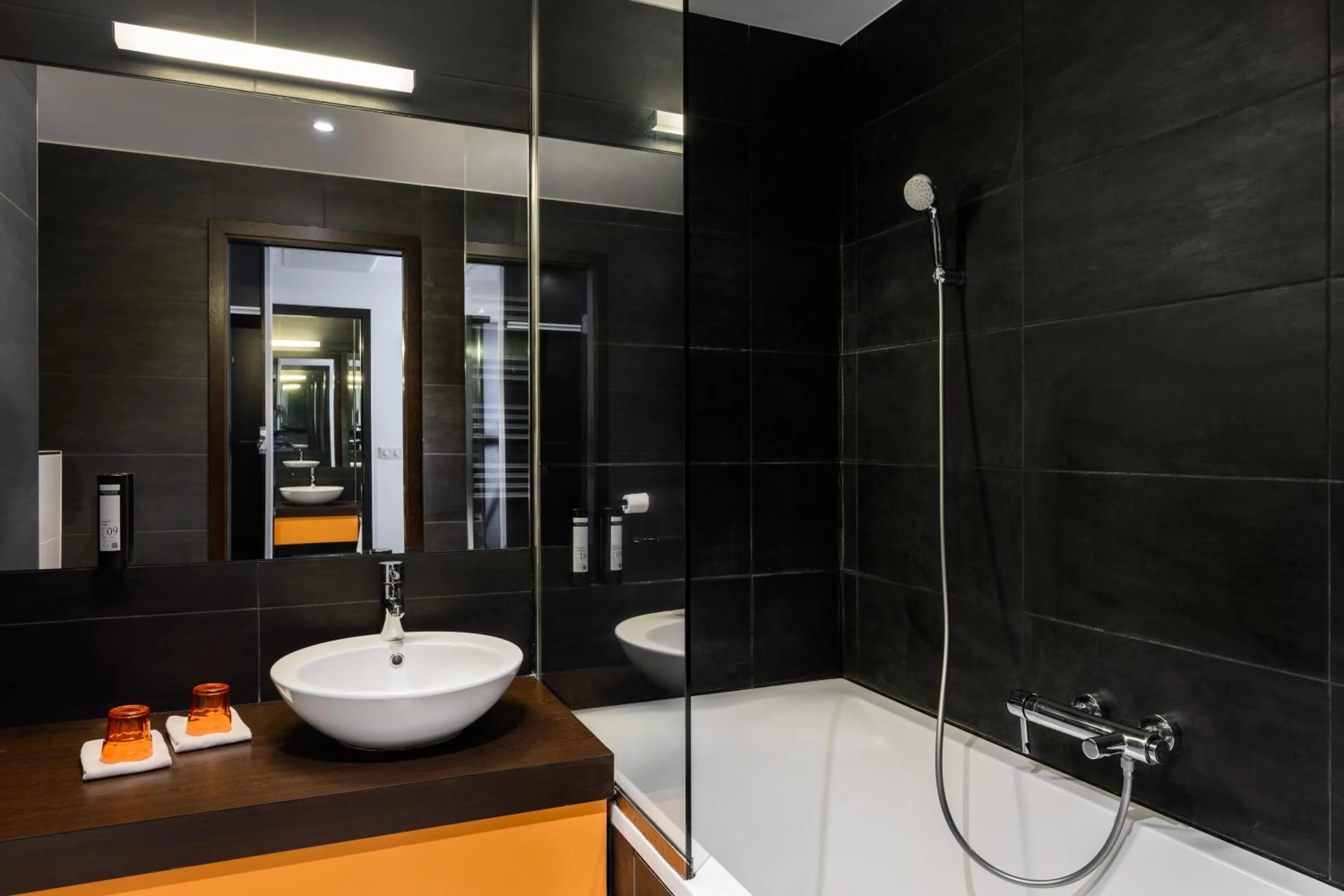 Bathroom in Art Hotel Szeged