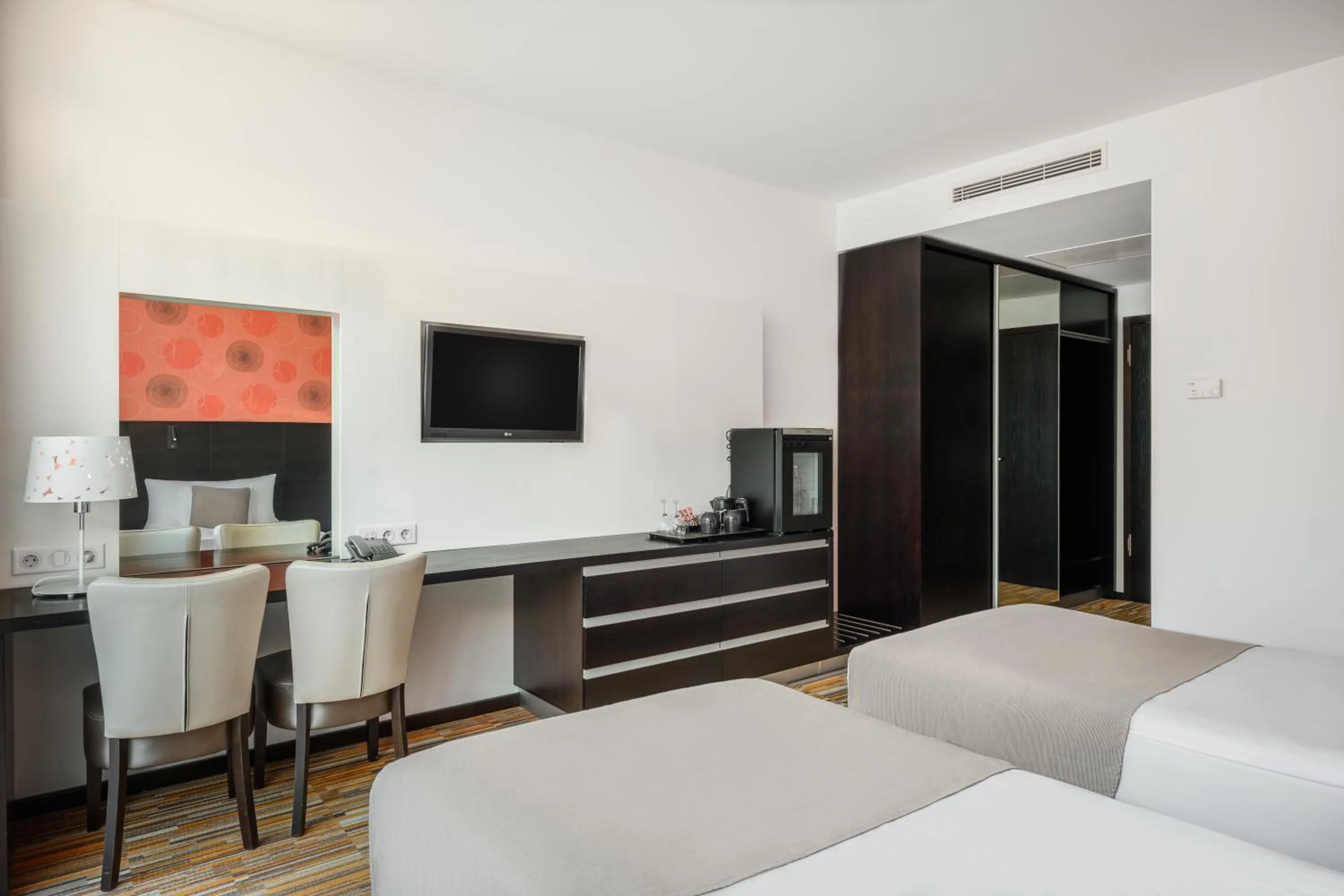 Bedroom, Bed in Art Hotel Szeged