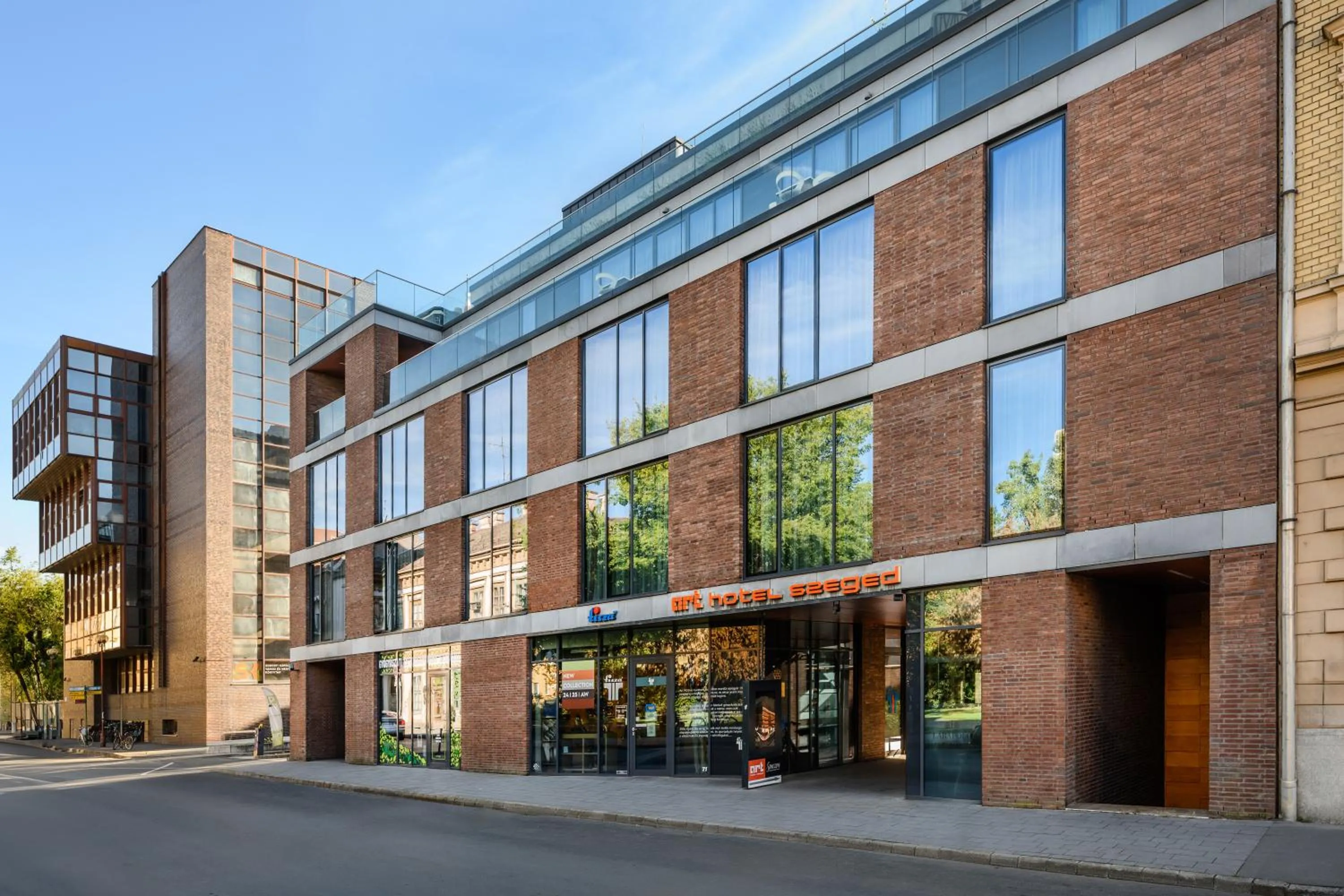 Area and facilities in Art Hotel Szeged