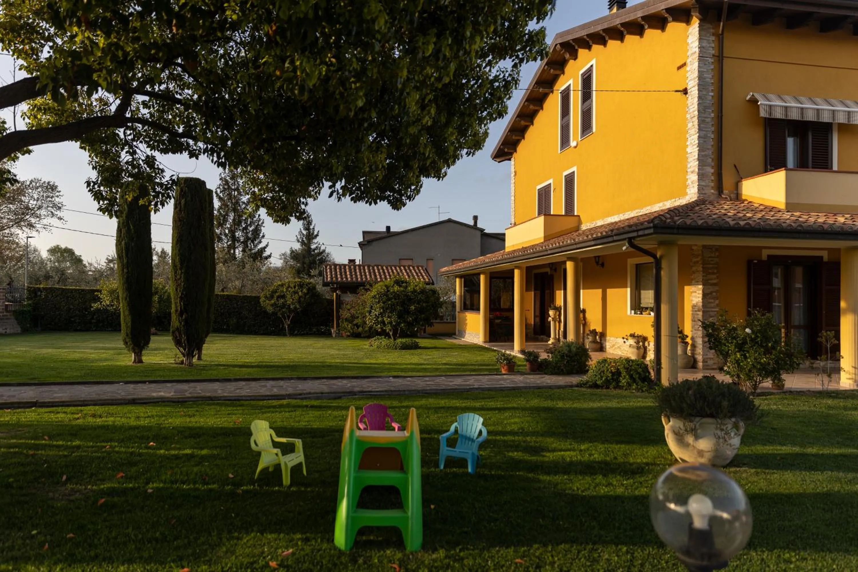 Garden in B&B La Canfora