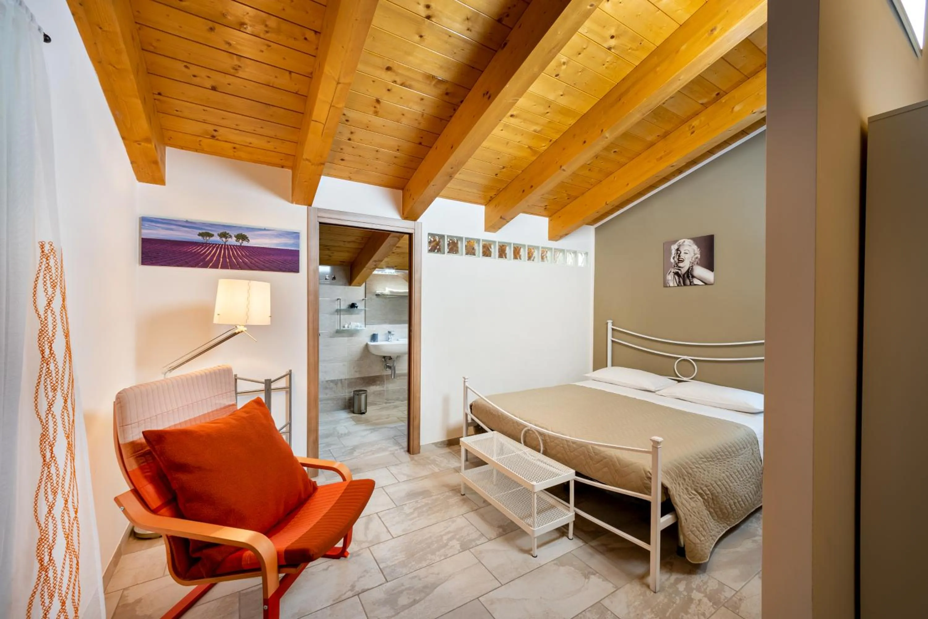 Bed in B&B La Canfora