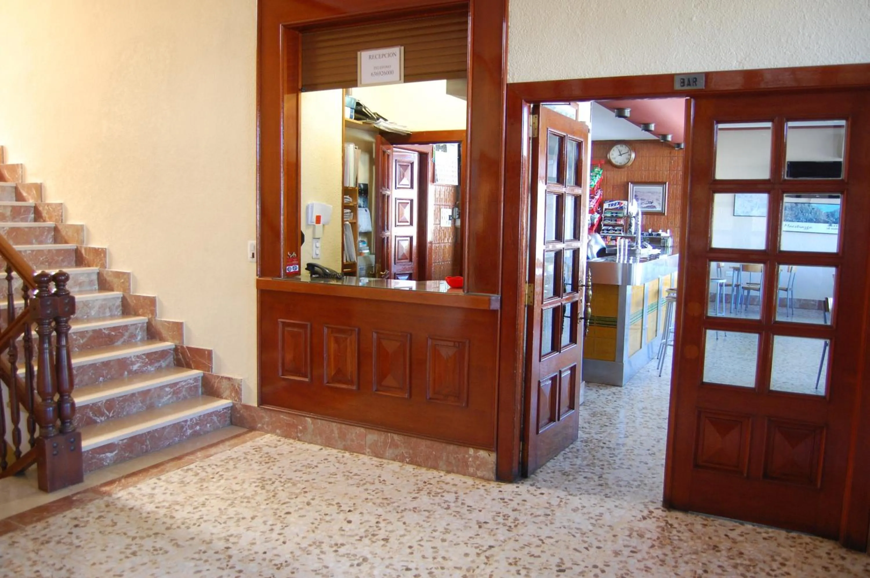 Lobby or reception in Hotel Balfagón