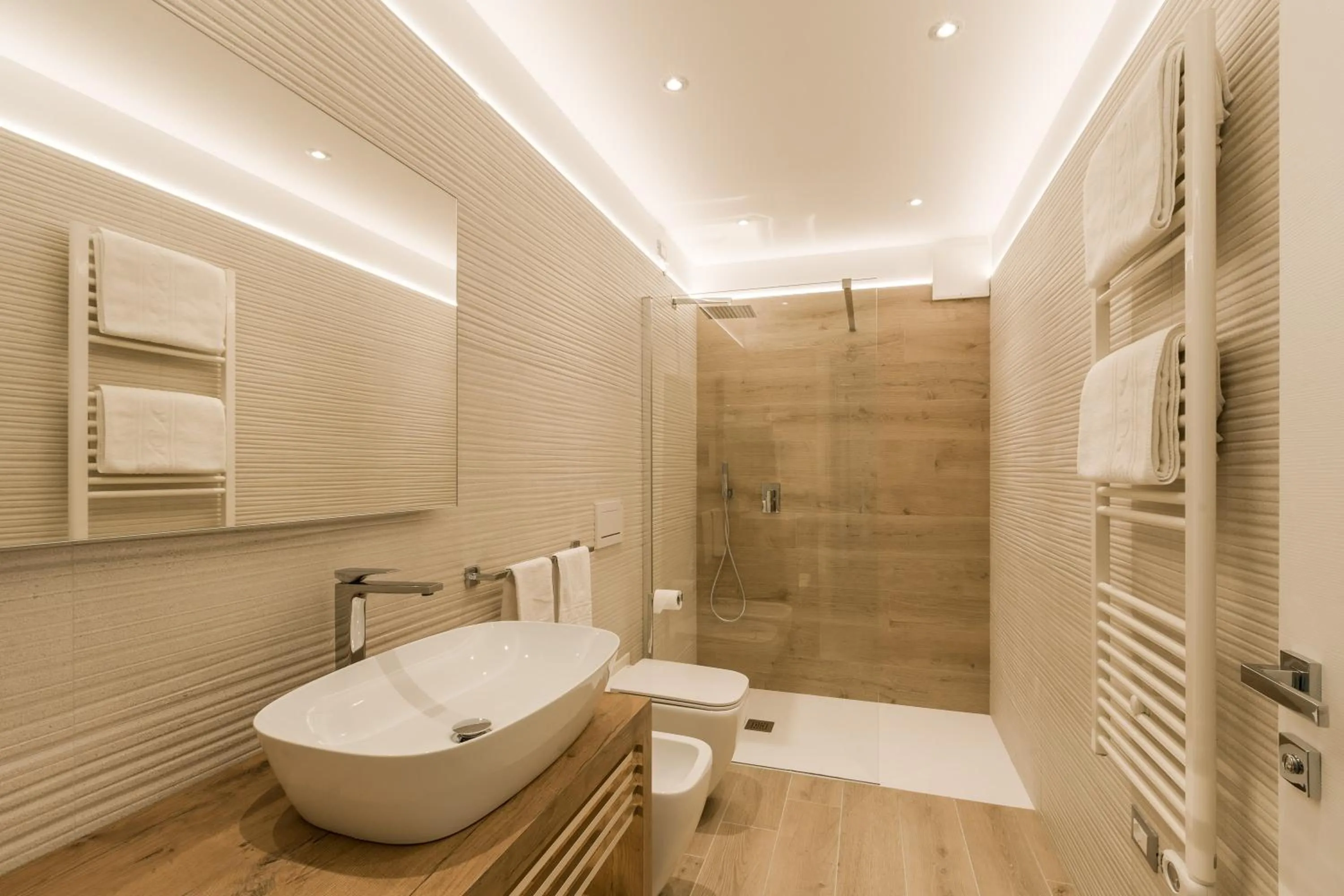 Bathroom in Hotel Vittoria