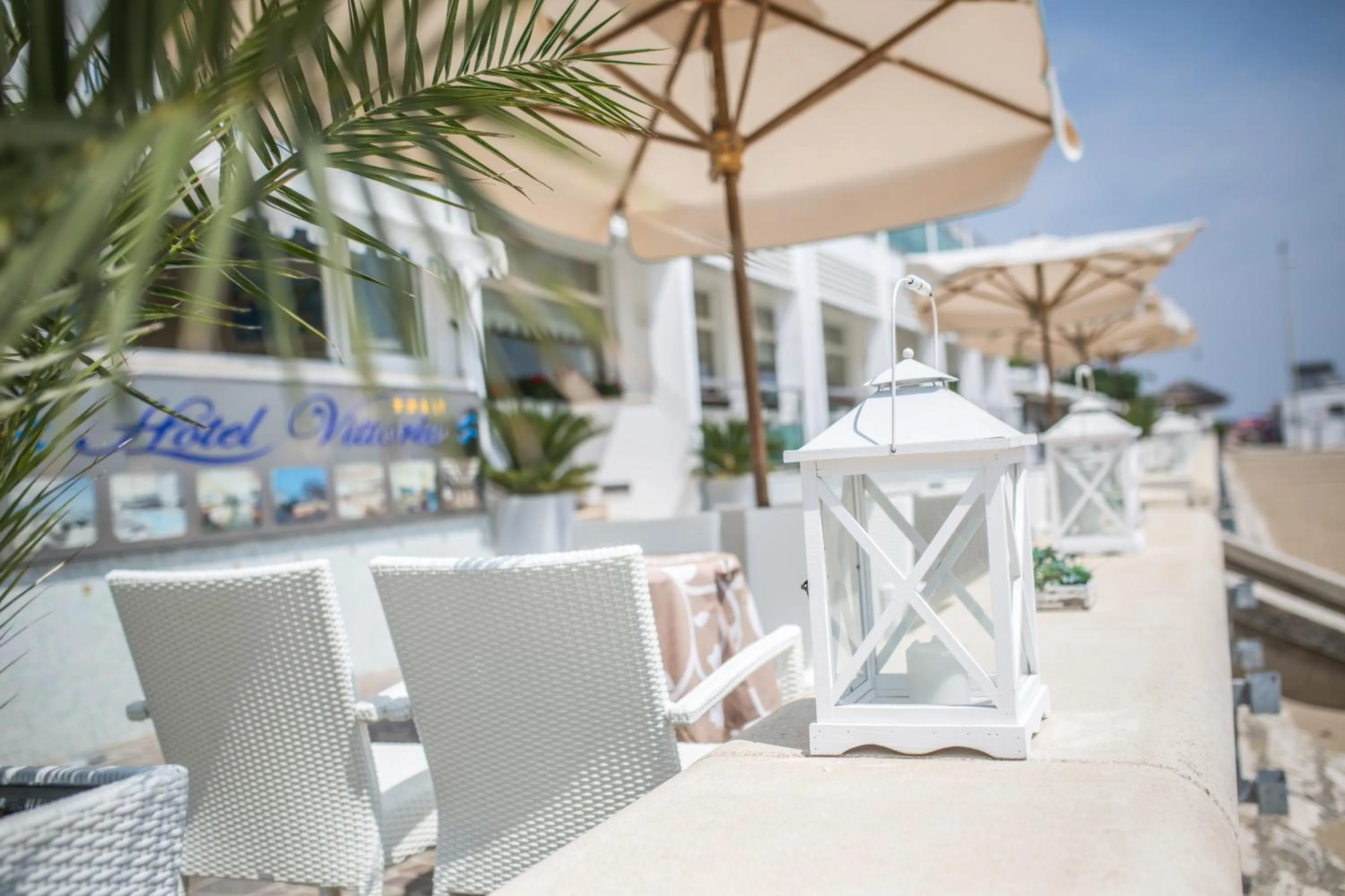 Beach in Hotel Vittoria