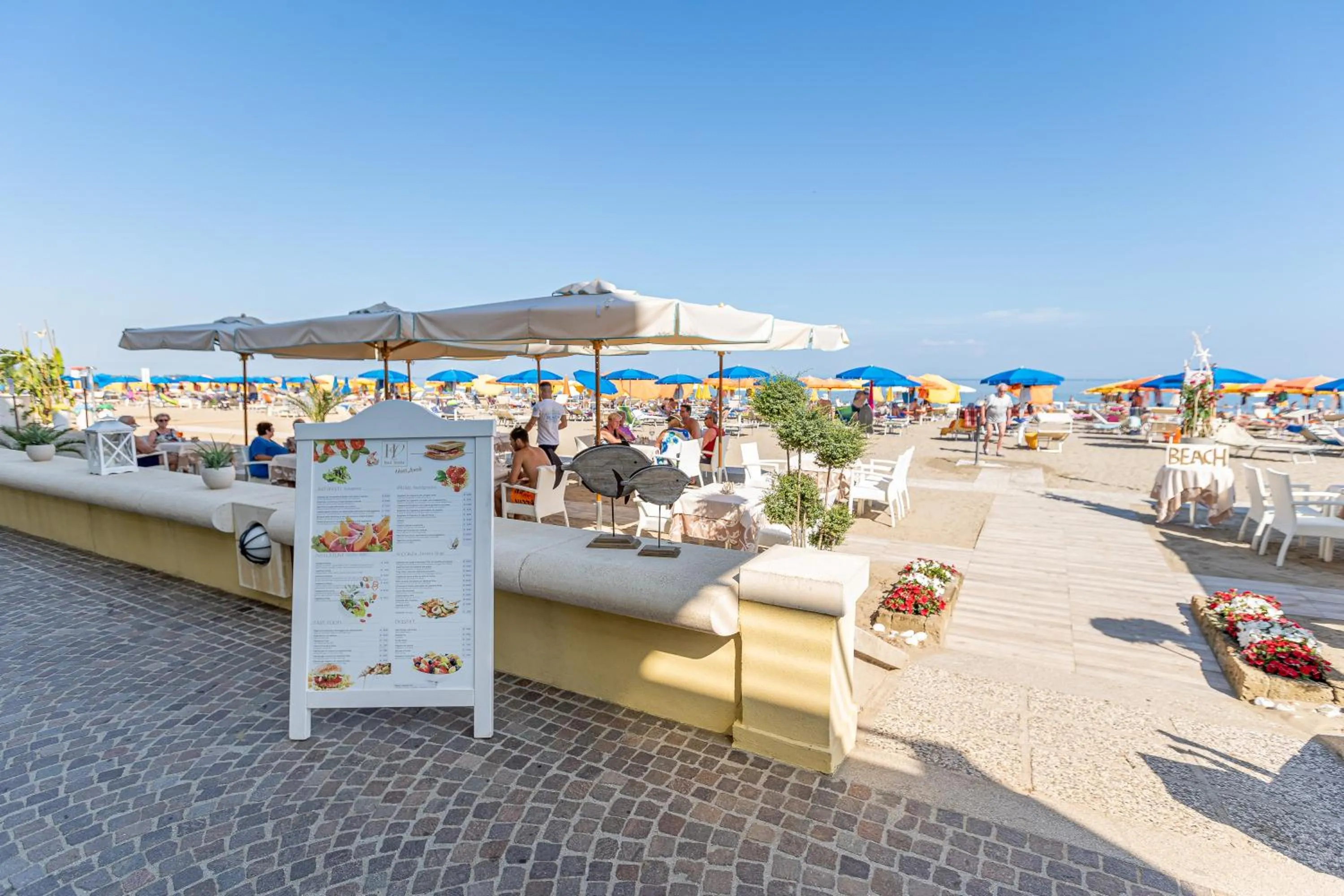 Beach in Hotel Vittoria