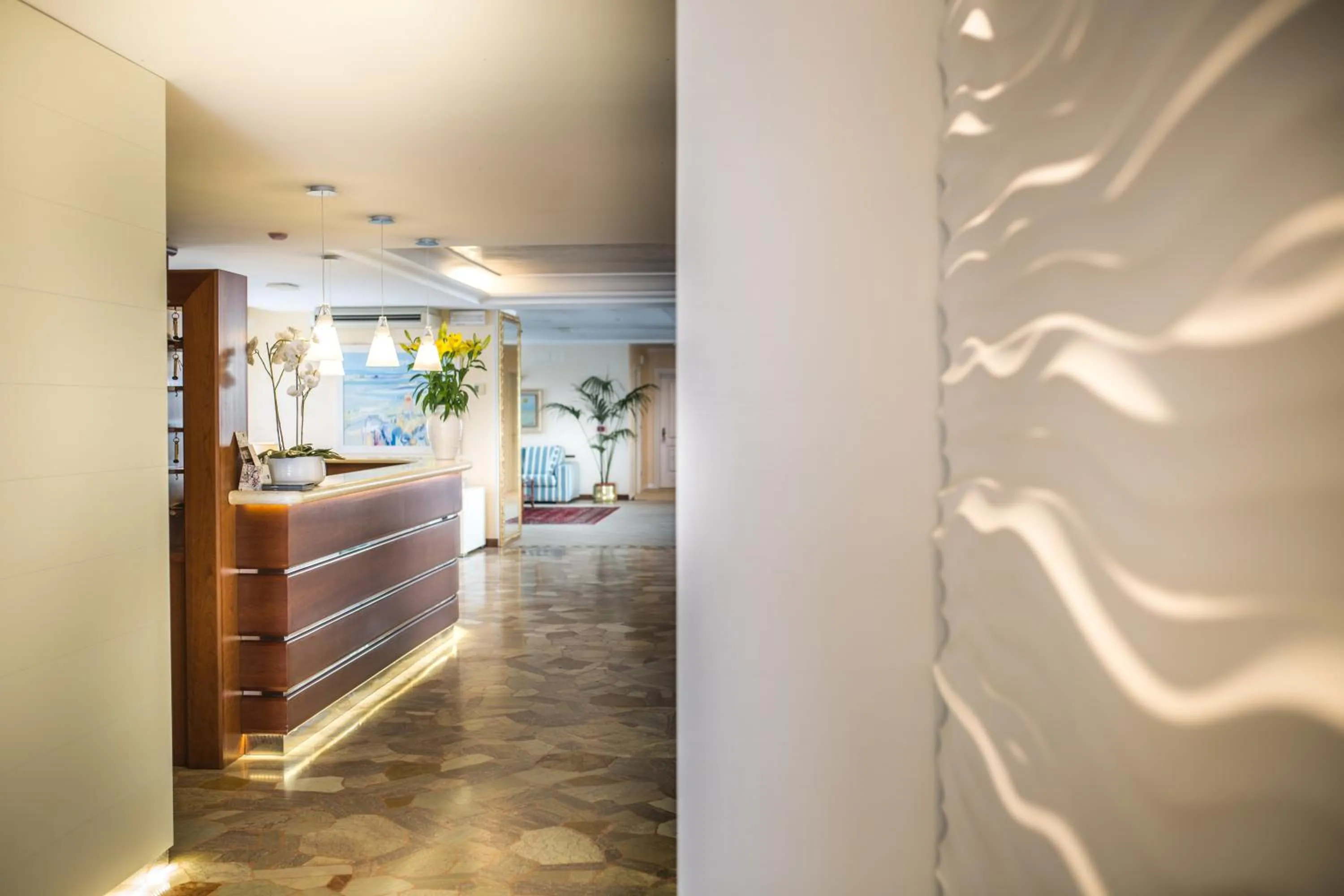Lobby or reception in Hotel Vittoria