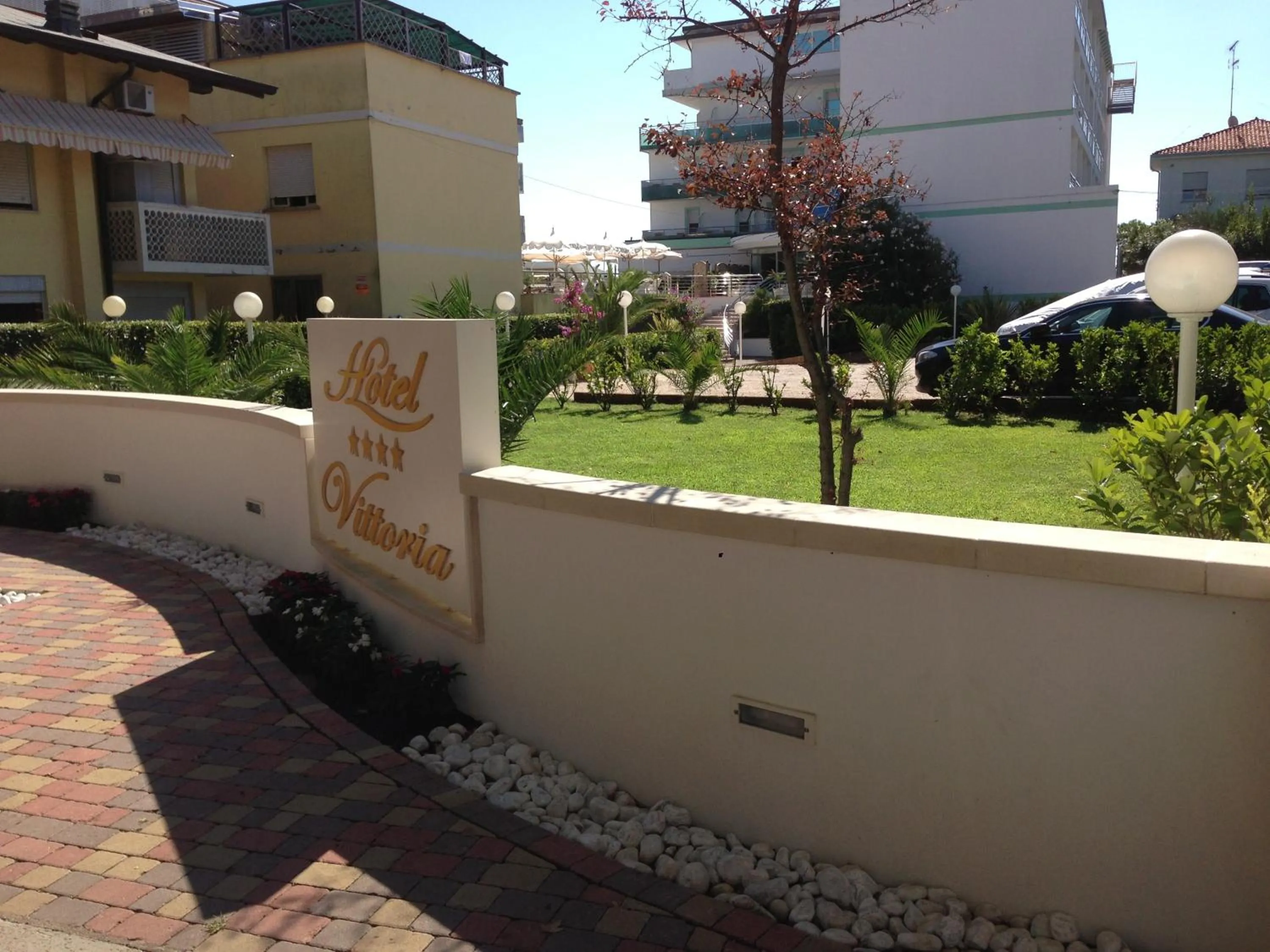 Garden in Hotel Vittoria