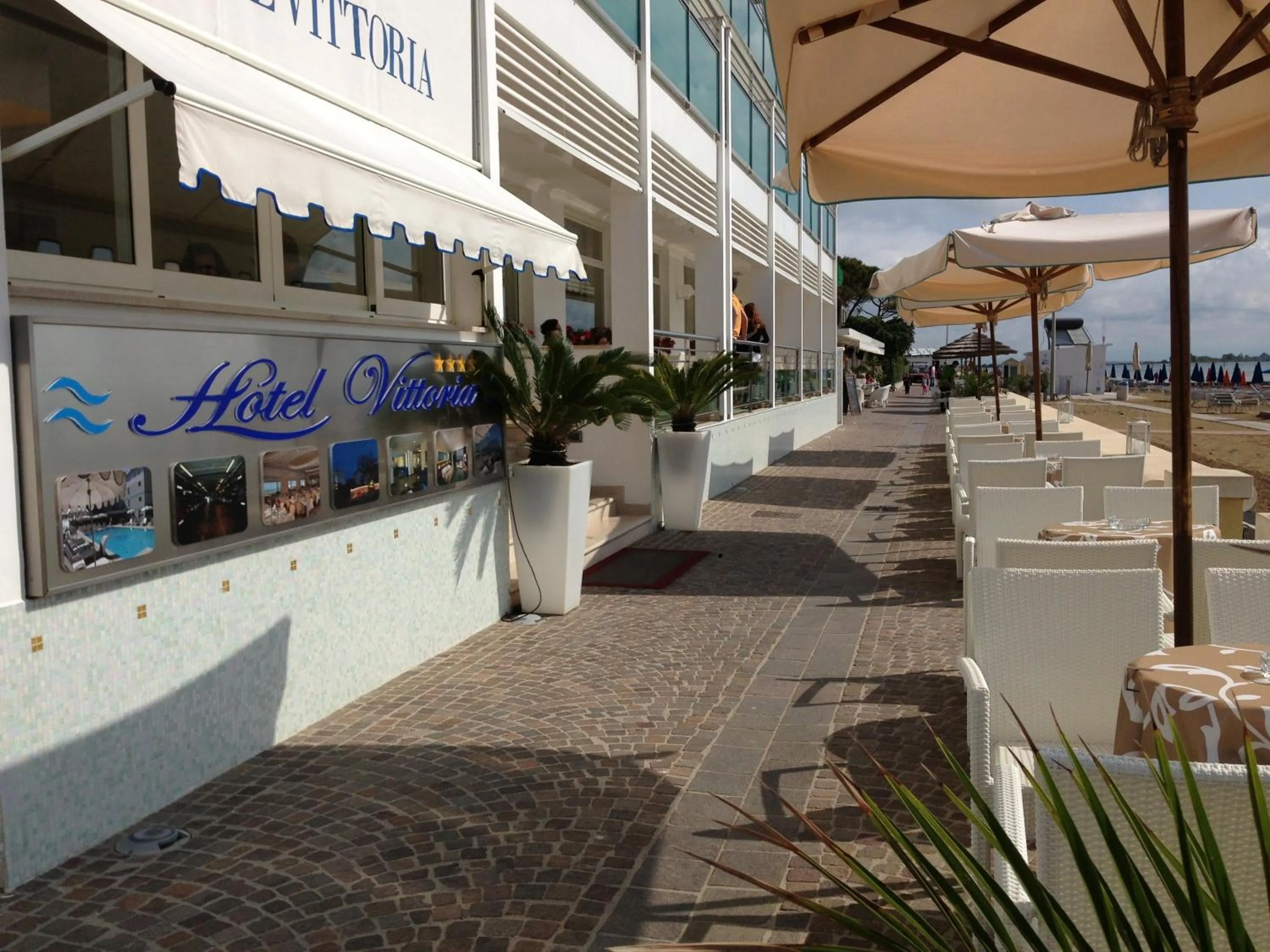 Beach in Hotel Vittoria