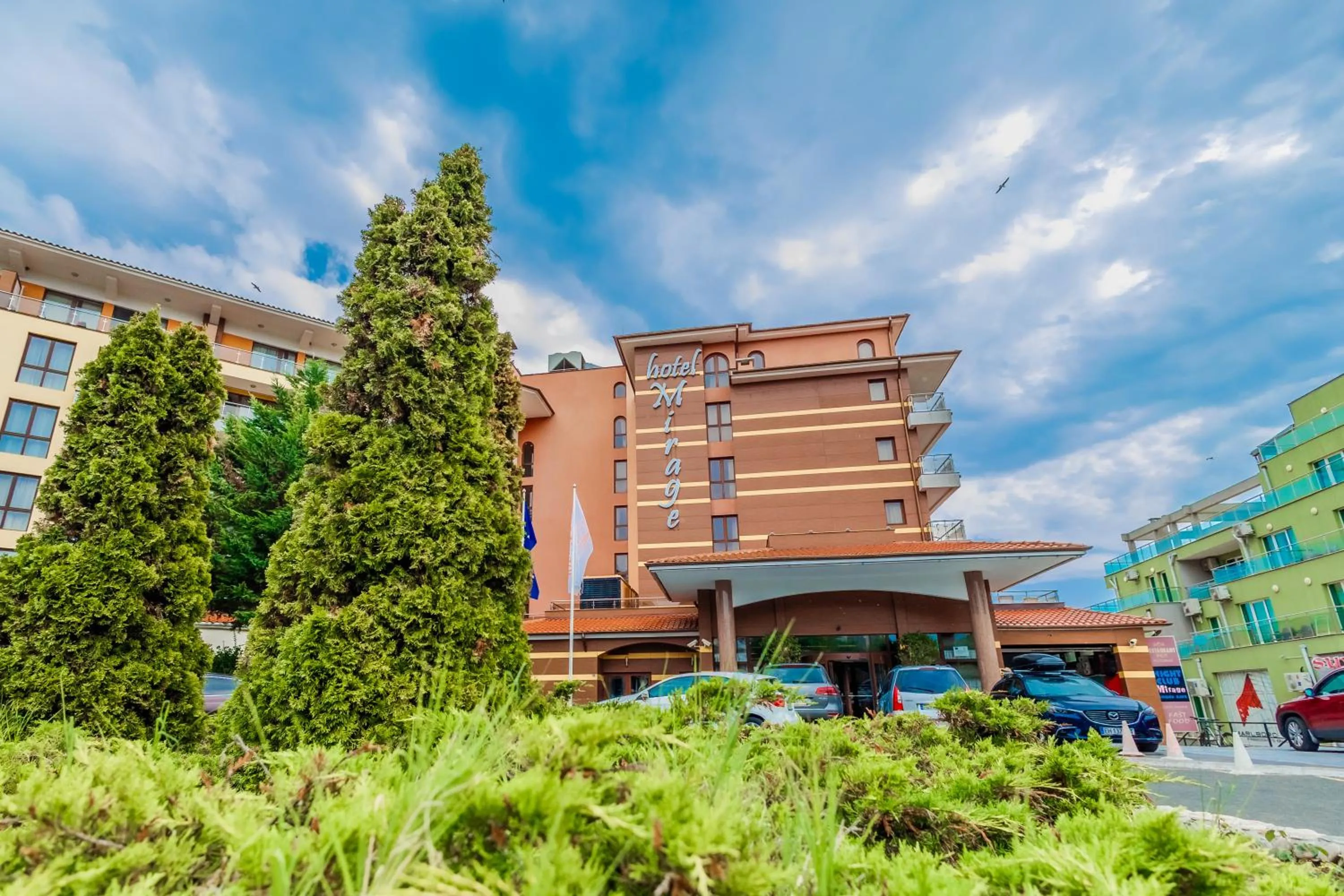 Property building in Mirage Hotel