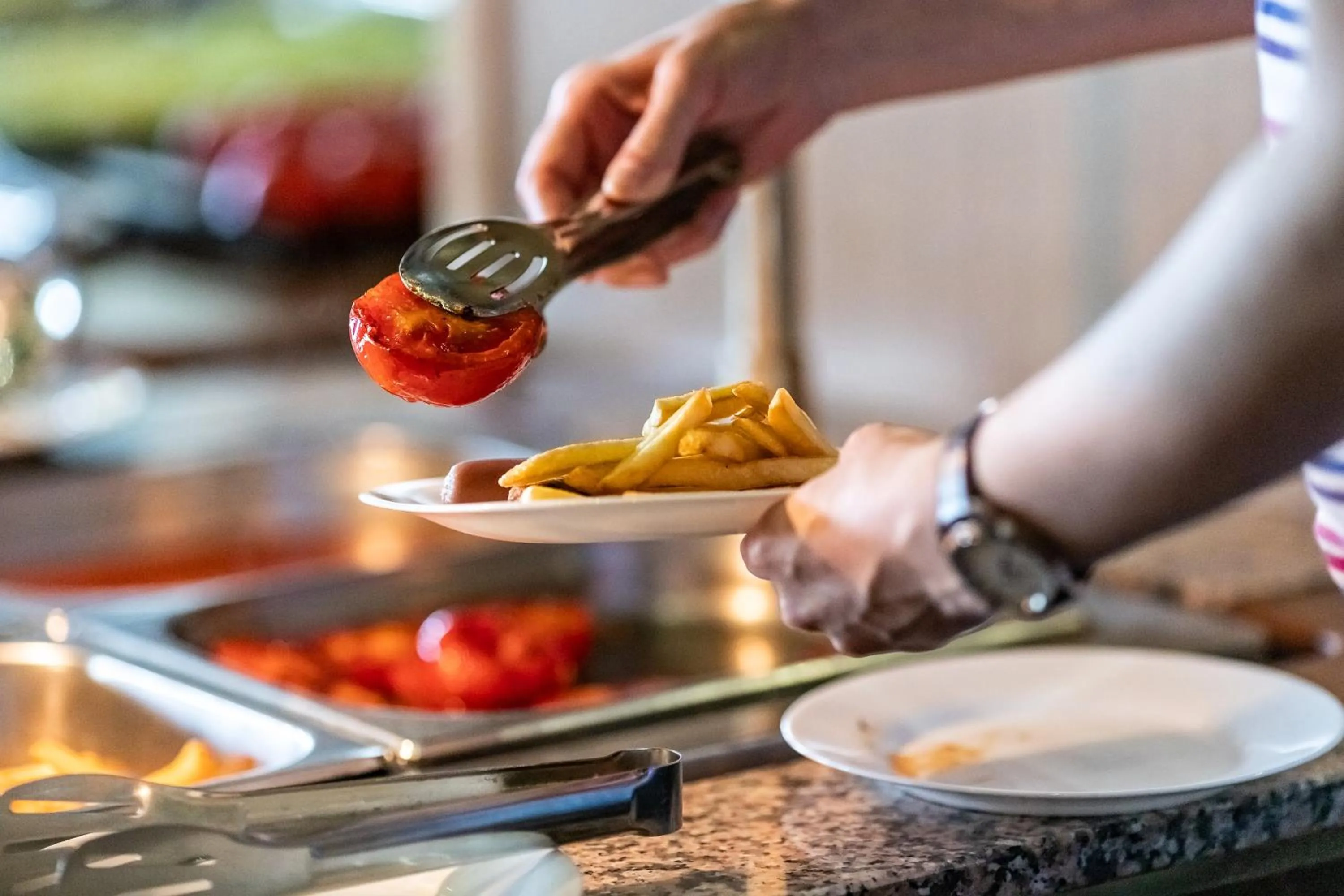 Breakfast in Mirage Hotel