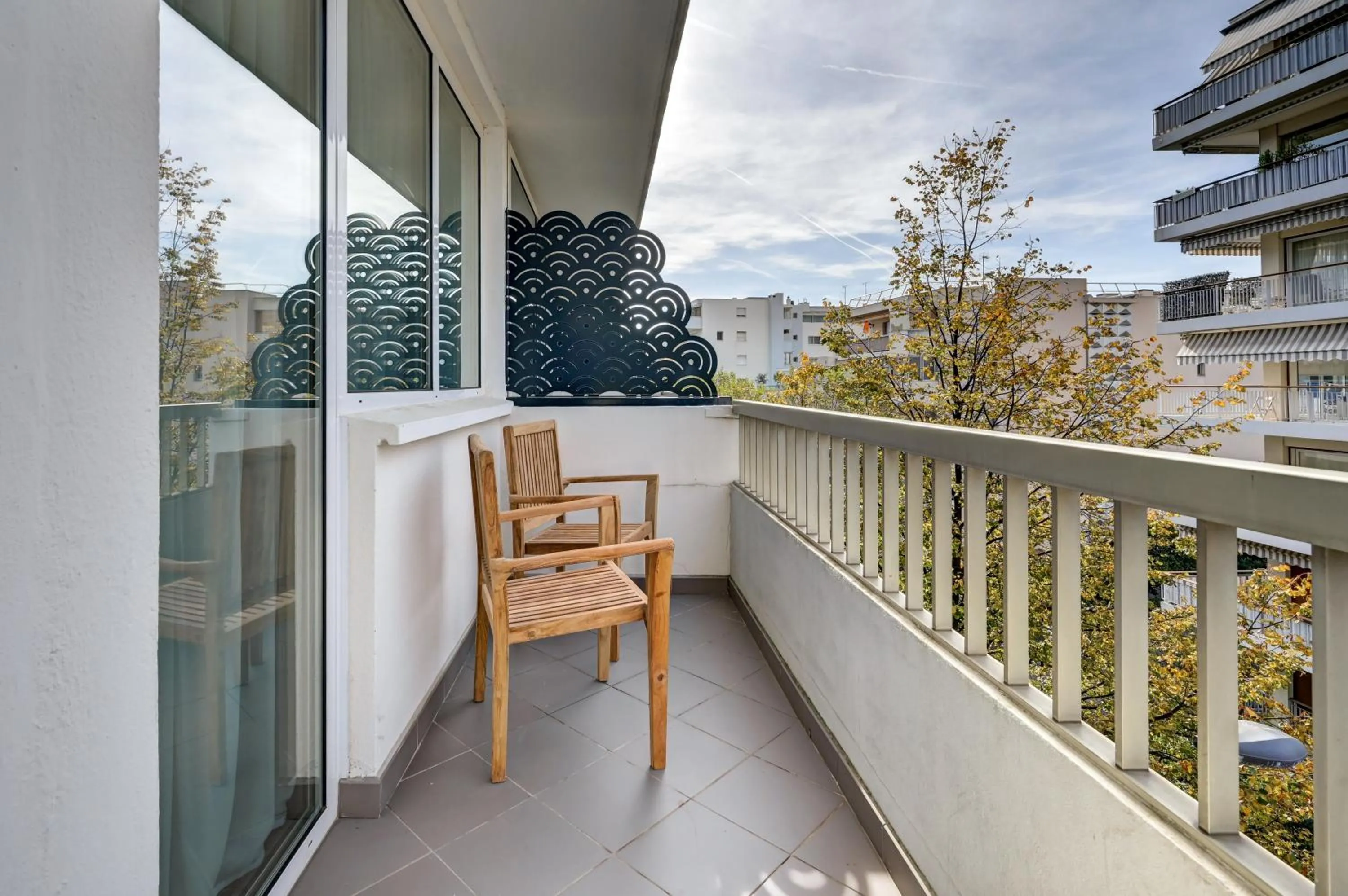 Balcony/Terrace in Juliana Hotel Cannes