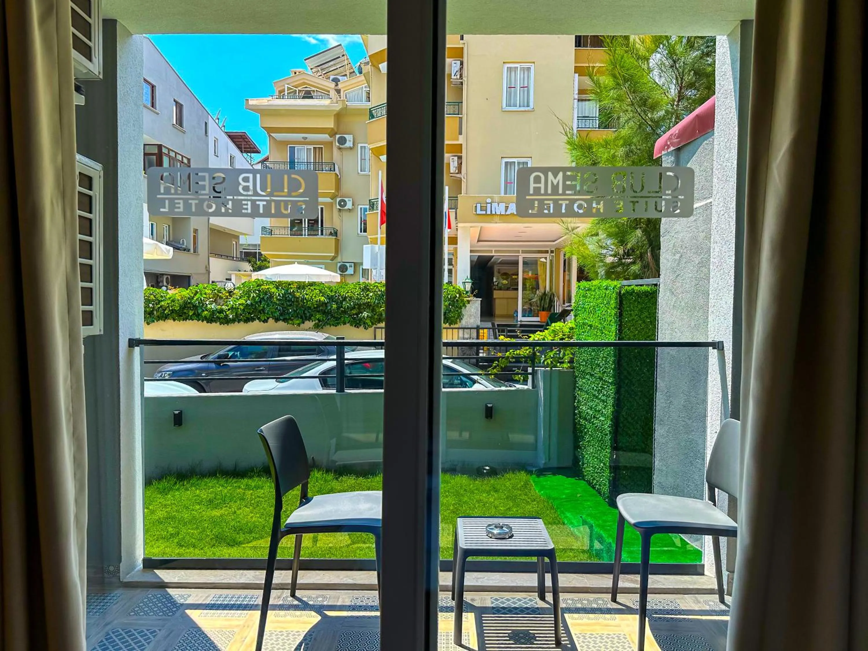 Balcony/Terrace in Club Sema Suite Hotel