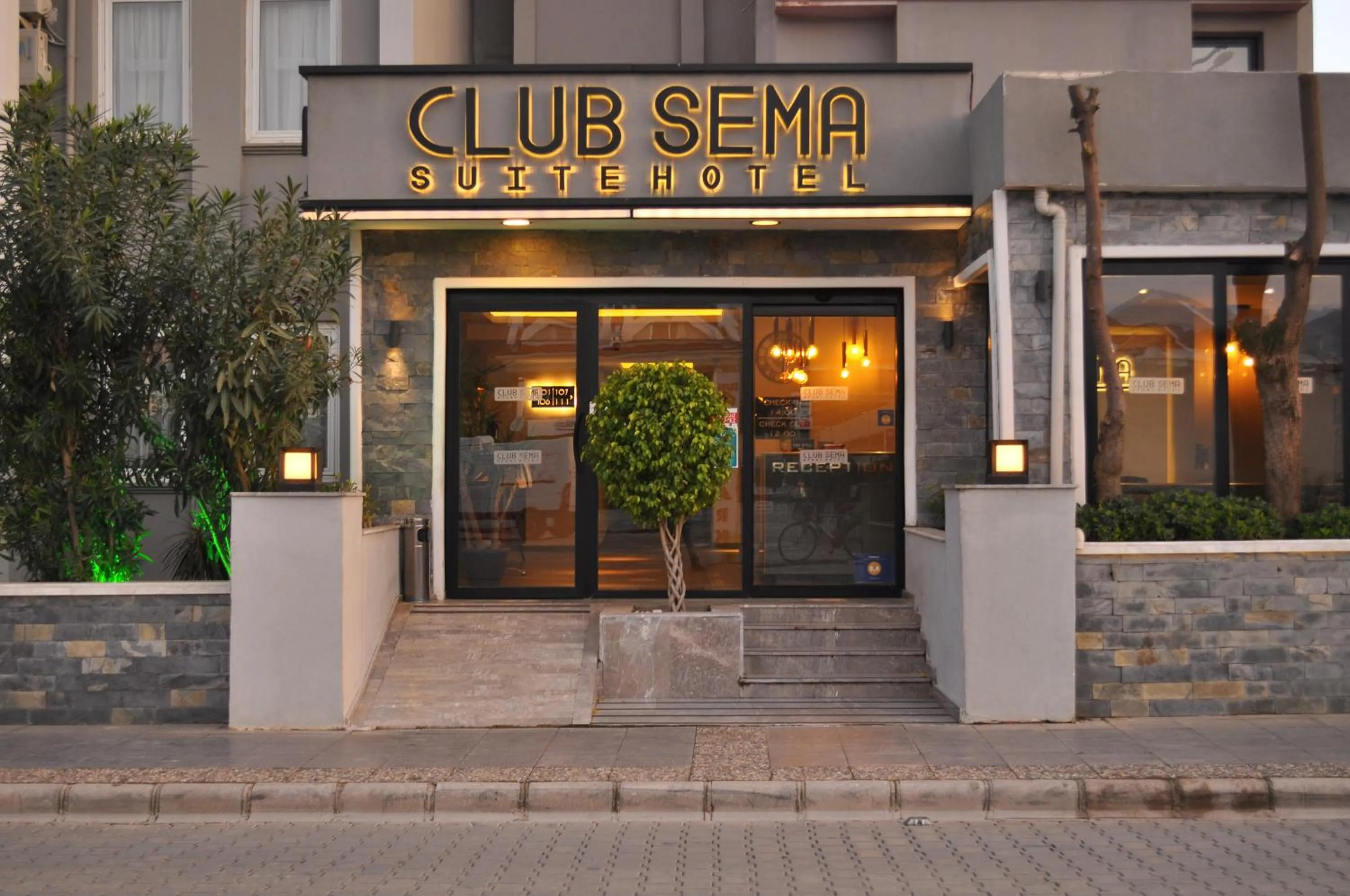 Property building in Club Sema Suite Hotel