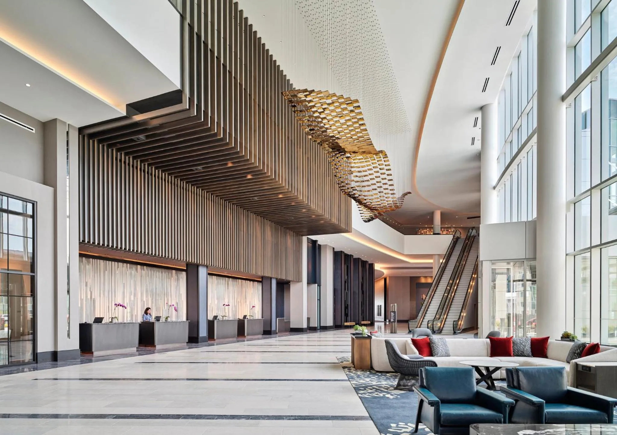 Lobby or reception in Loews Kansas City