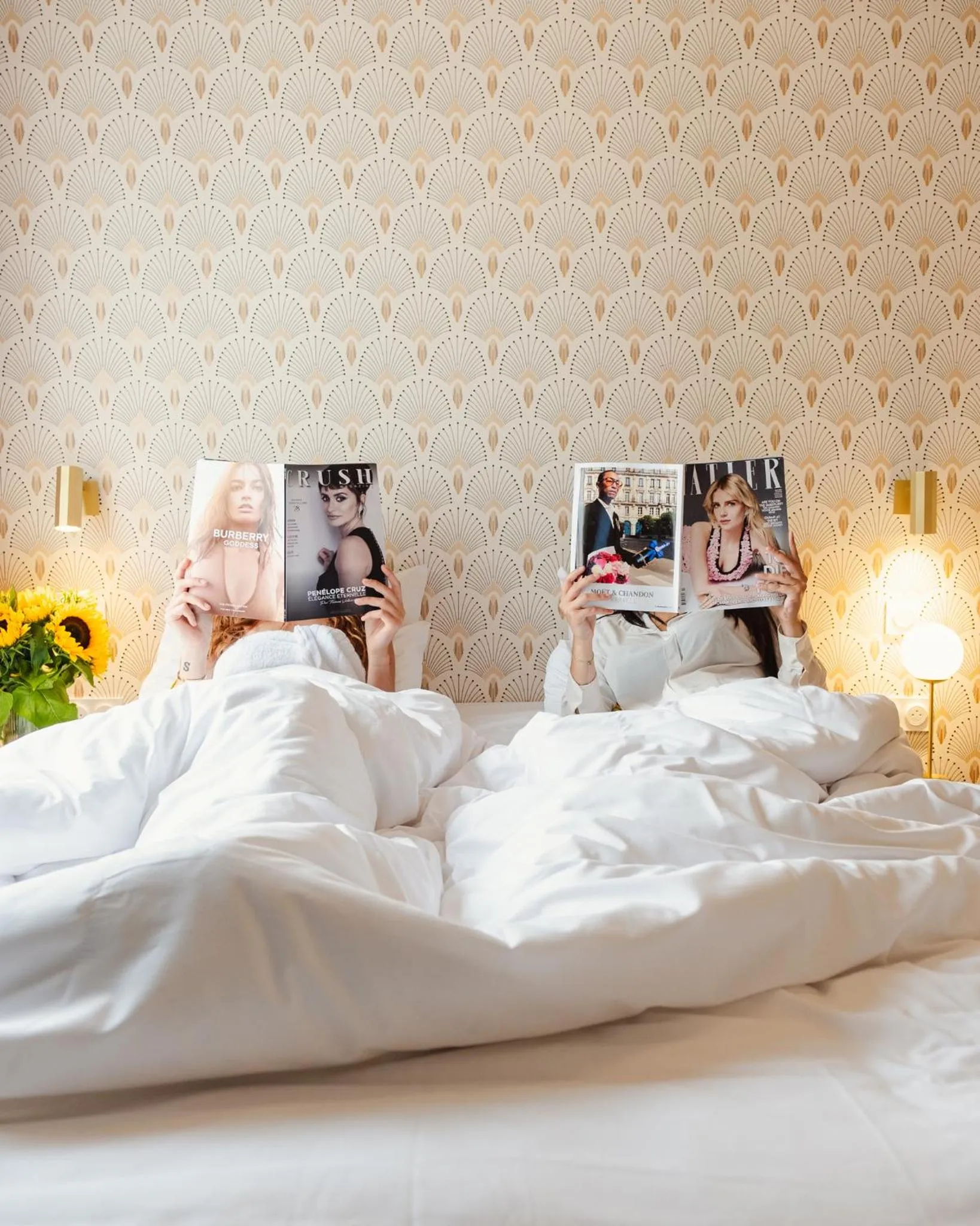 Bed in Hôtel Artemisia Montmartre