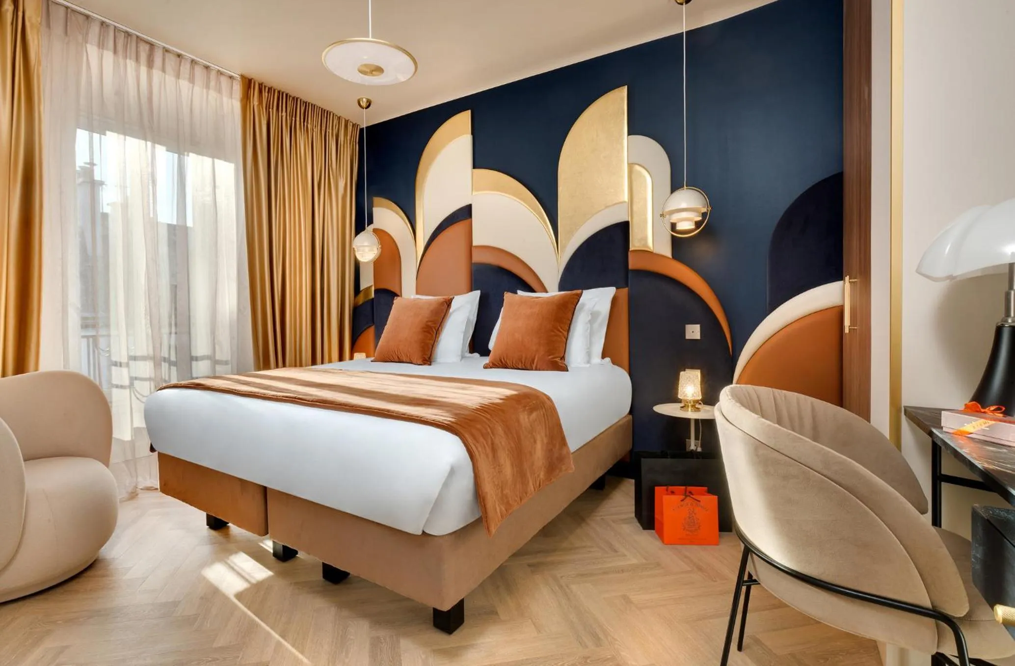 Bed in Hôtel Artemisia Montmartre