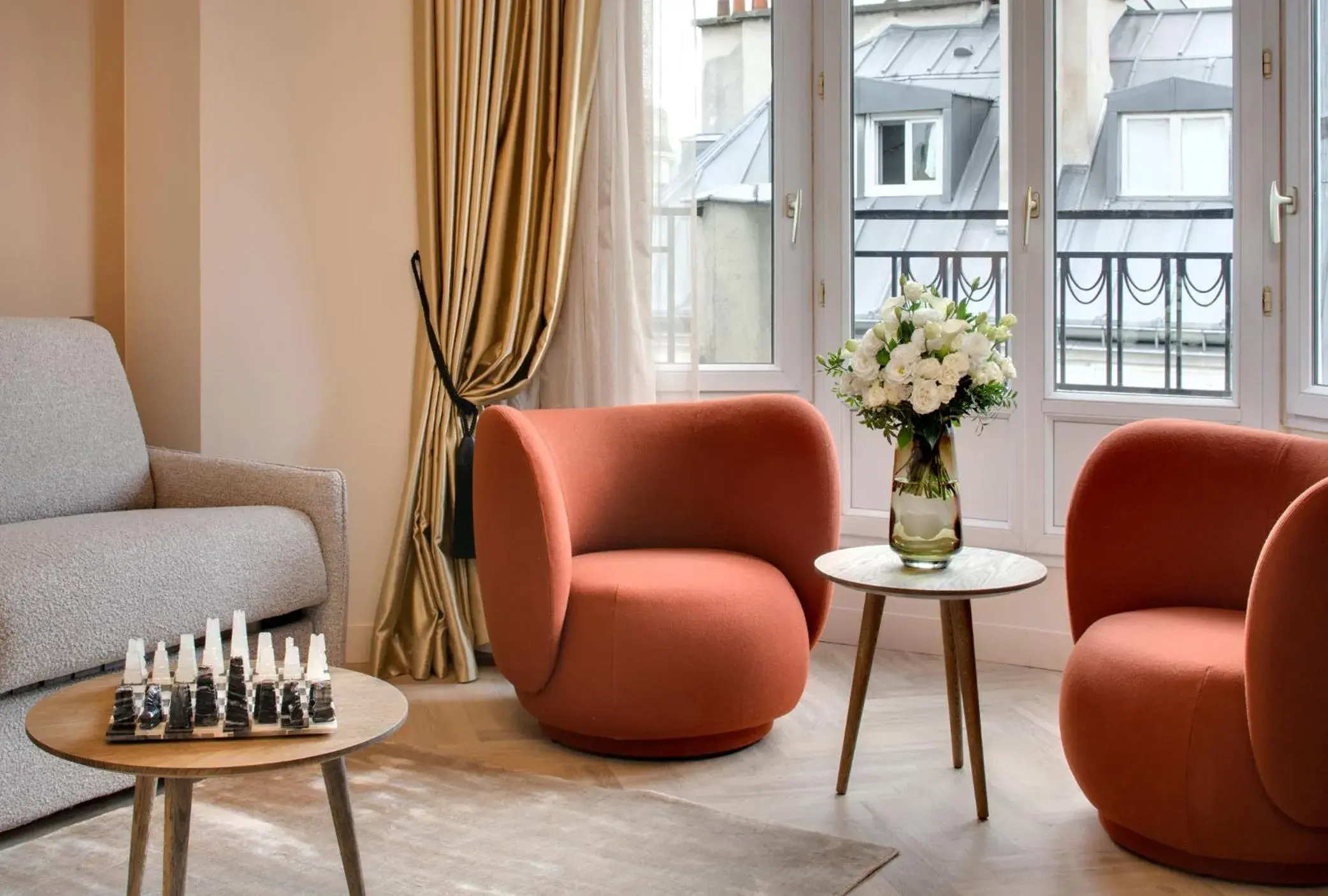 Living room in Hôtel Artemisia Montmartre Living room in Hôtel Artemisia Montmartre