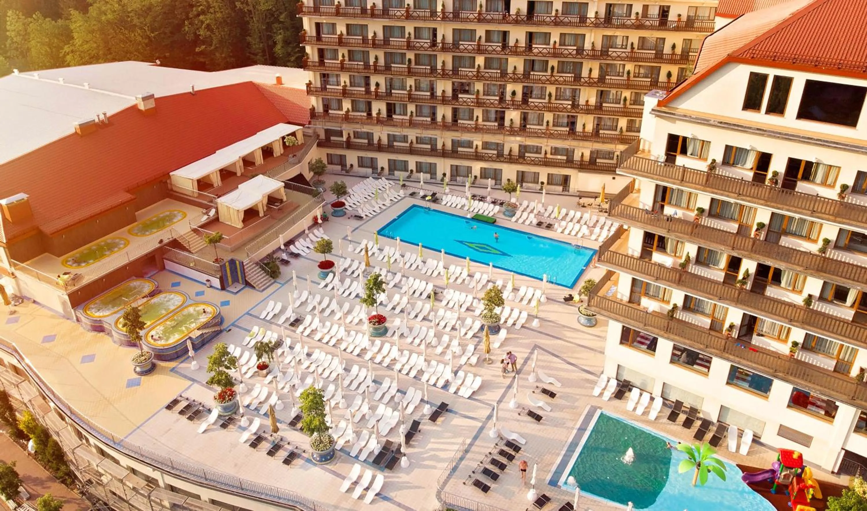 Bird's eye view in Hotel Gołębiewski Wisła