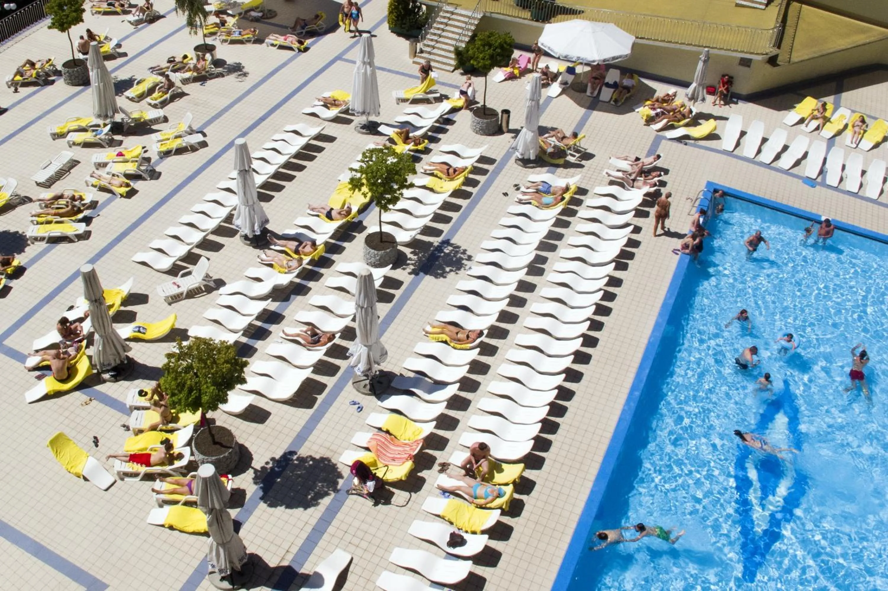 Swimming pool in Hotel Gołębiewski Wisła