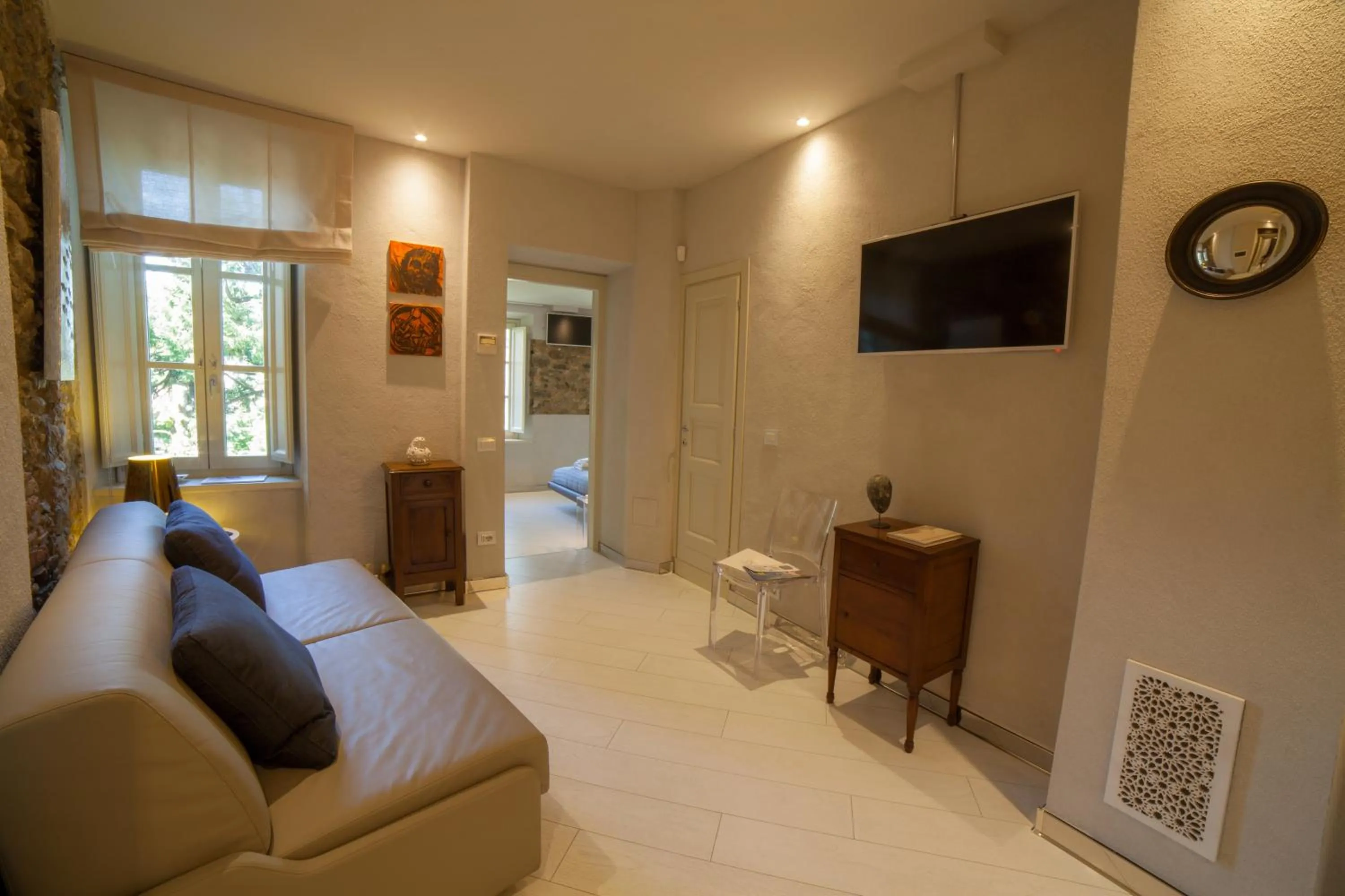 Living room in Art Boutique Hotel Acchiappasogni