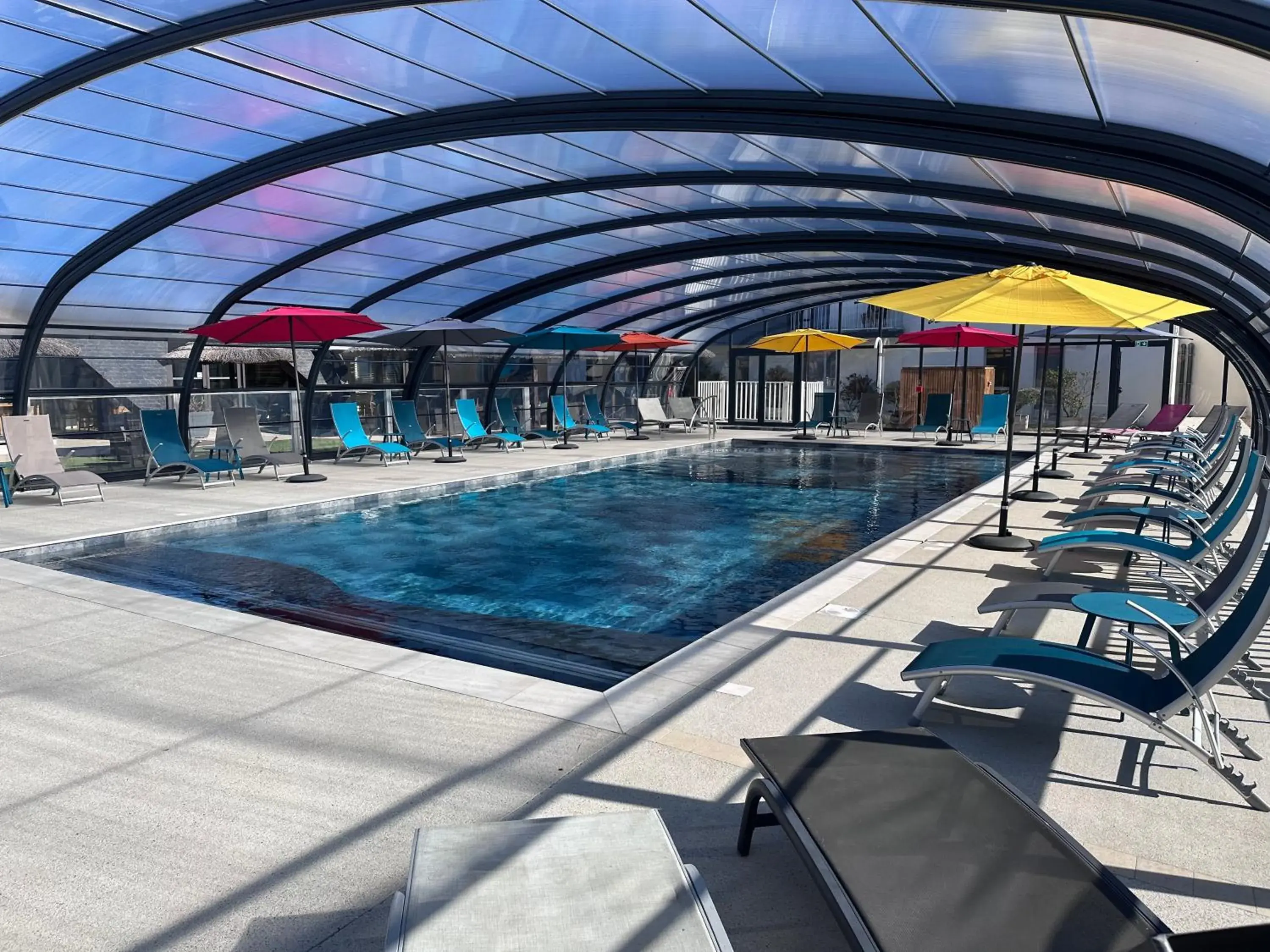 Swimming pool in The Originals Boutique, Hôtel Aquilon, Saint-Nazaire Swimming pool in The Originals Boutique, Hôtel Aquilon, Saint-Nazaire