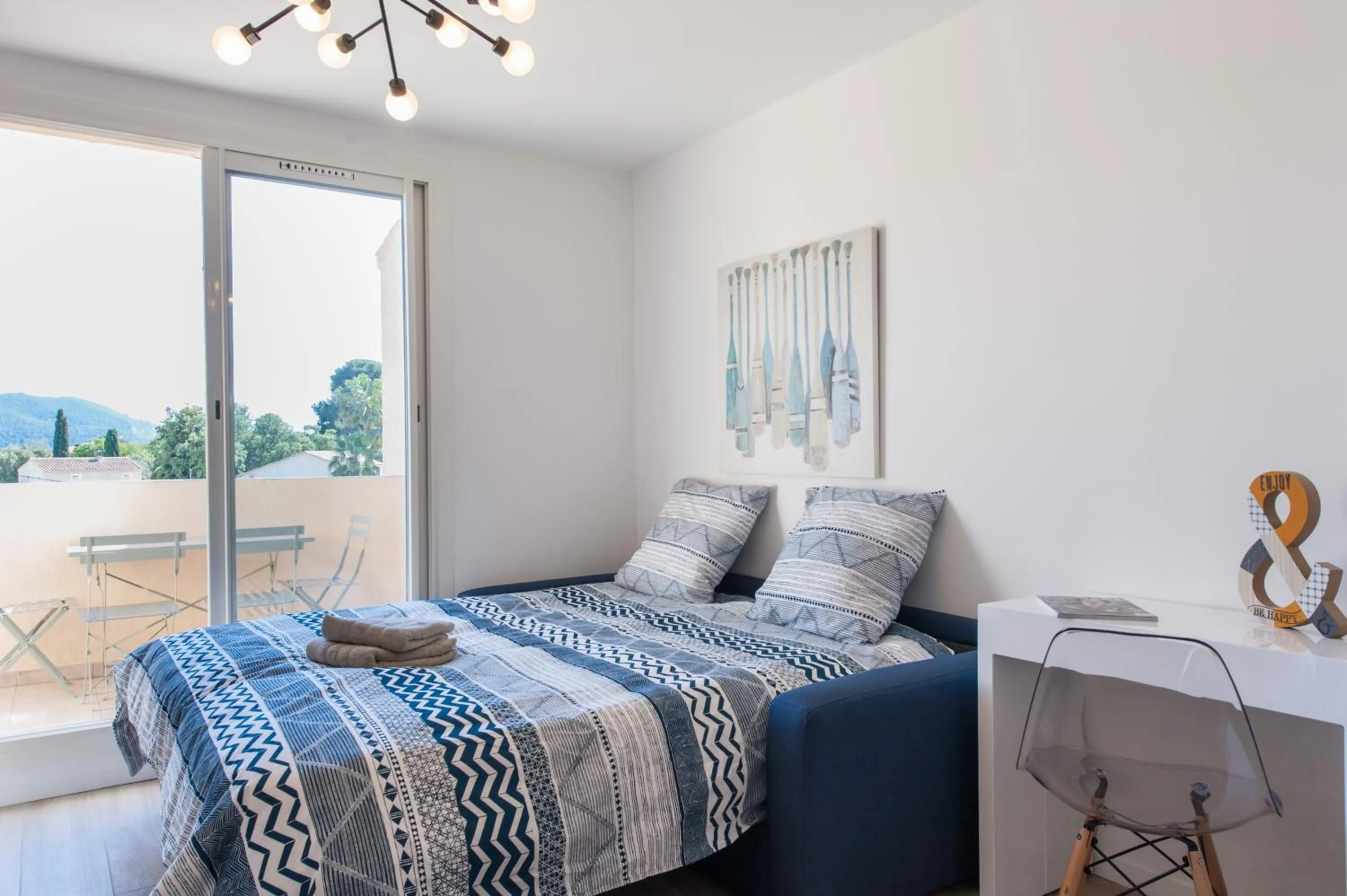 Bedroom, Bed in Studio del Sol