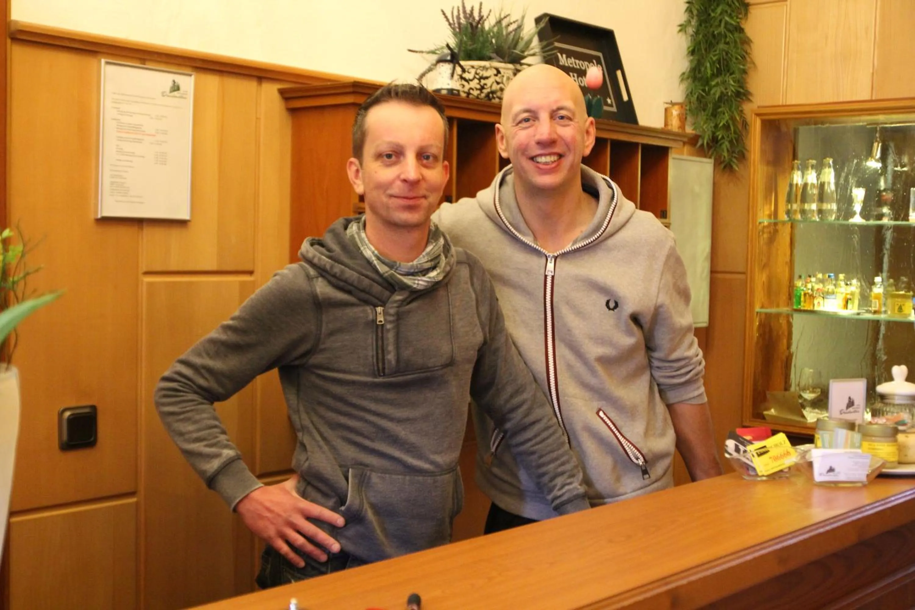 People in Hotel & Restaurant Druidenstein