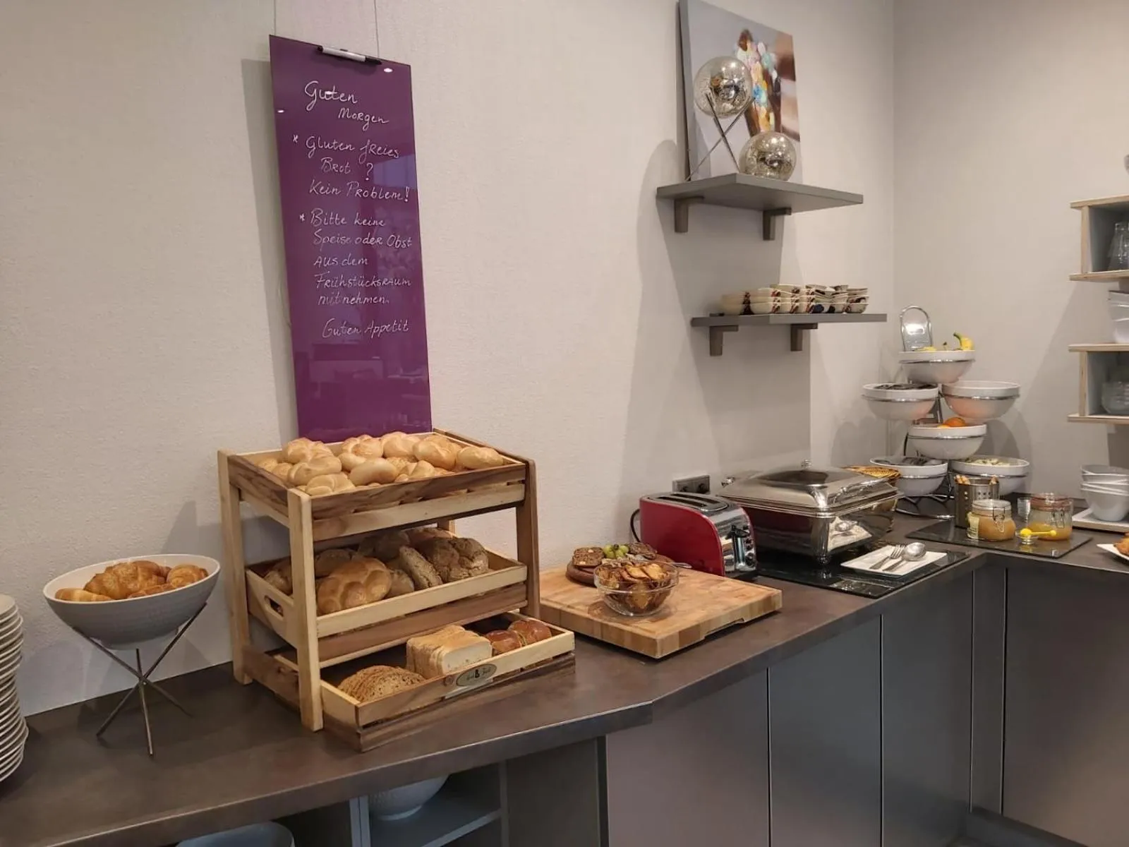 Continental breakfast in Hotel & Restaurant Druidenstein