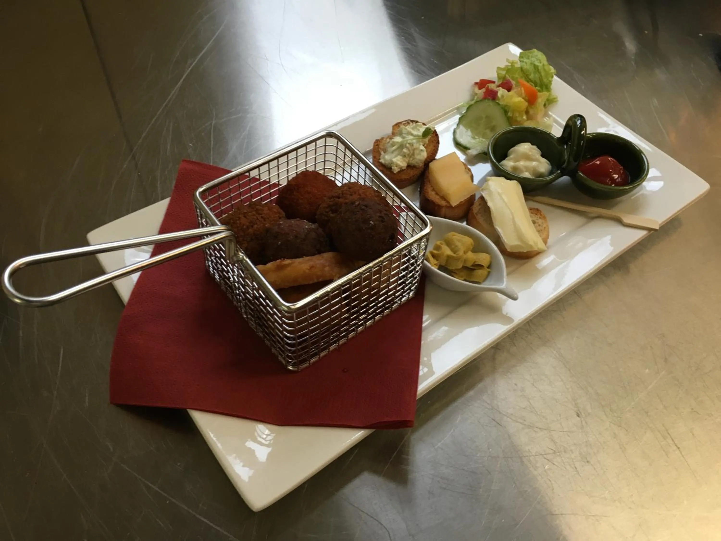 Food close-up in Hotel & Restaurant Druidenstein