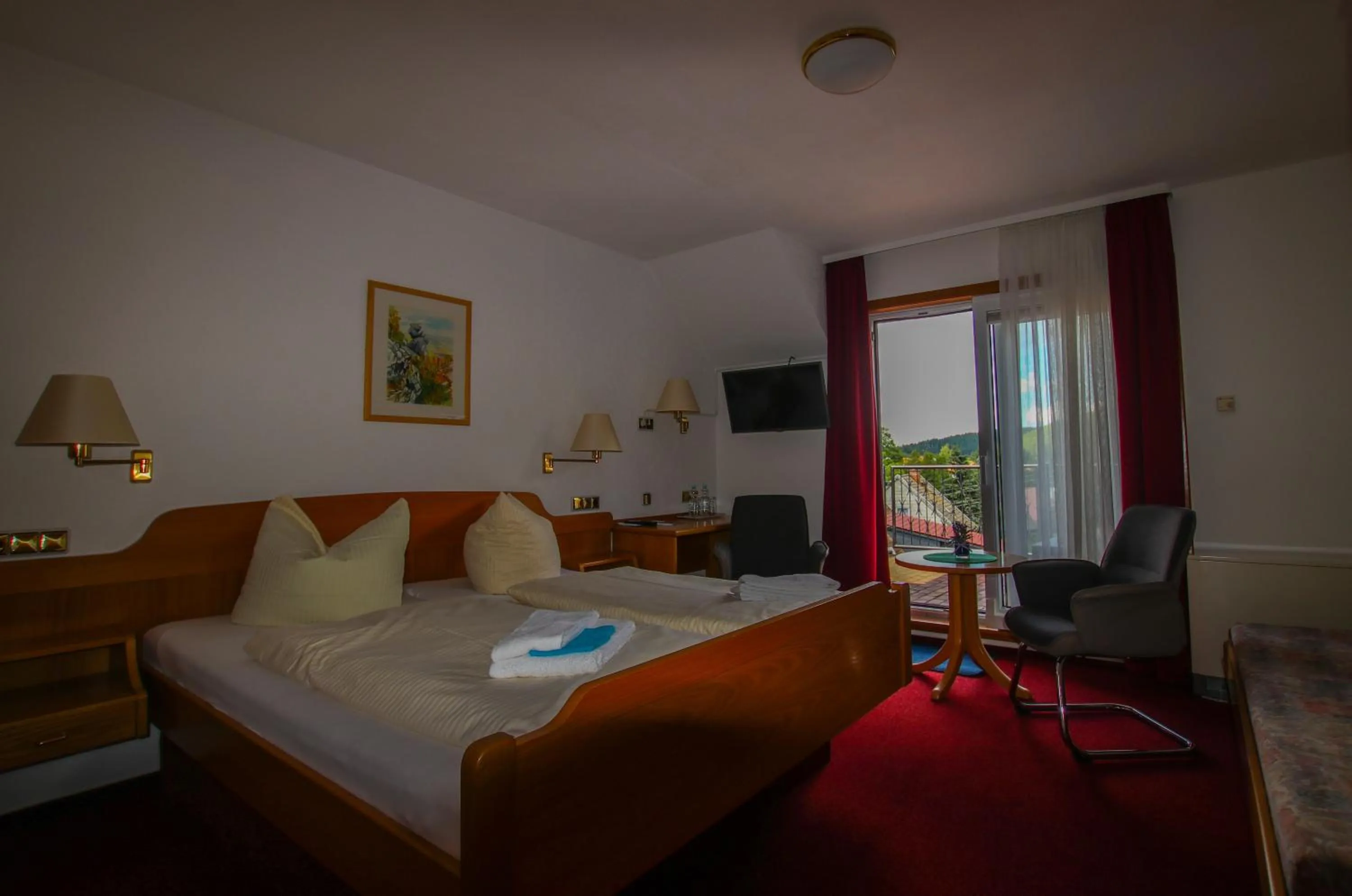 Bed in Hotel & Restaurant Druidenstein