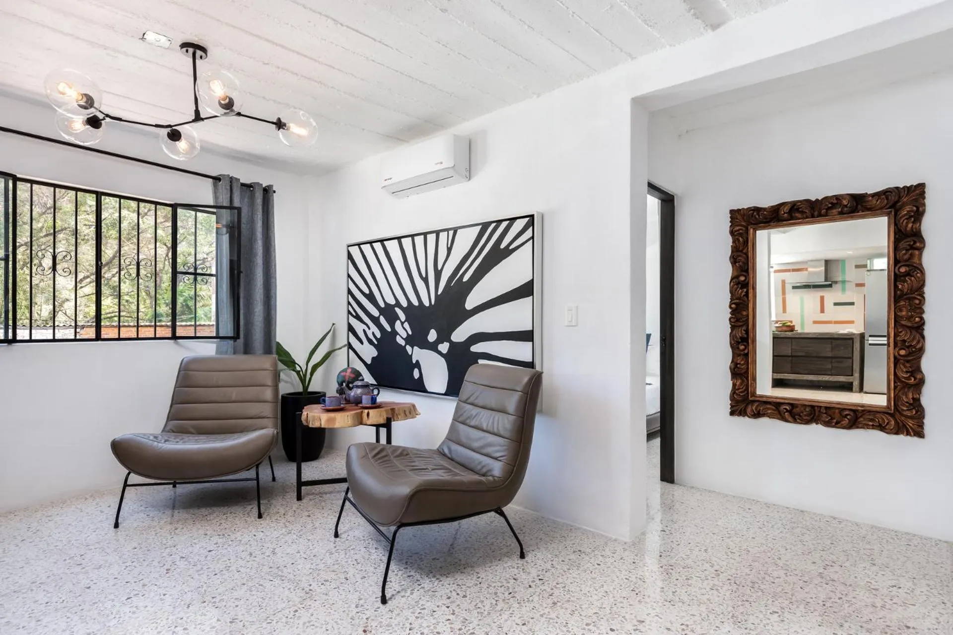 Seating area in Cuale