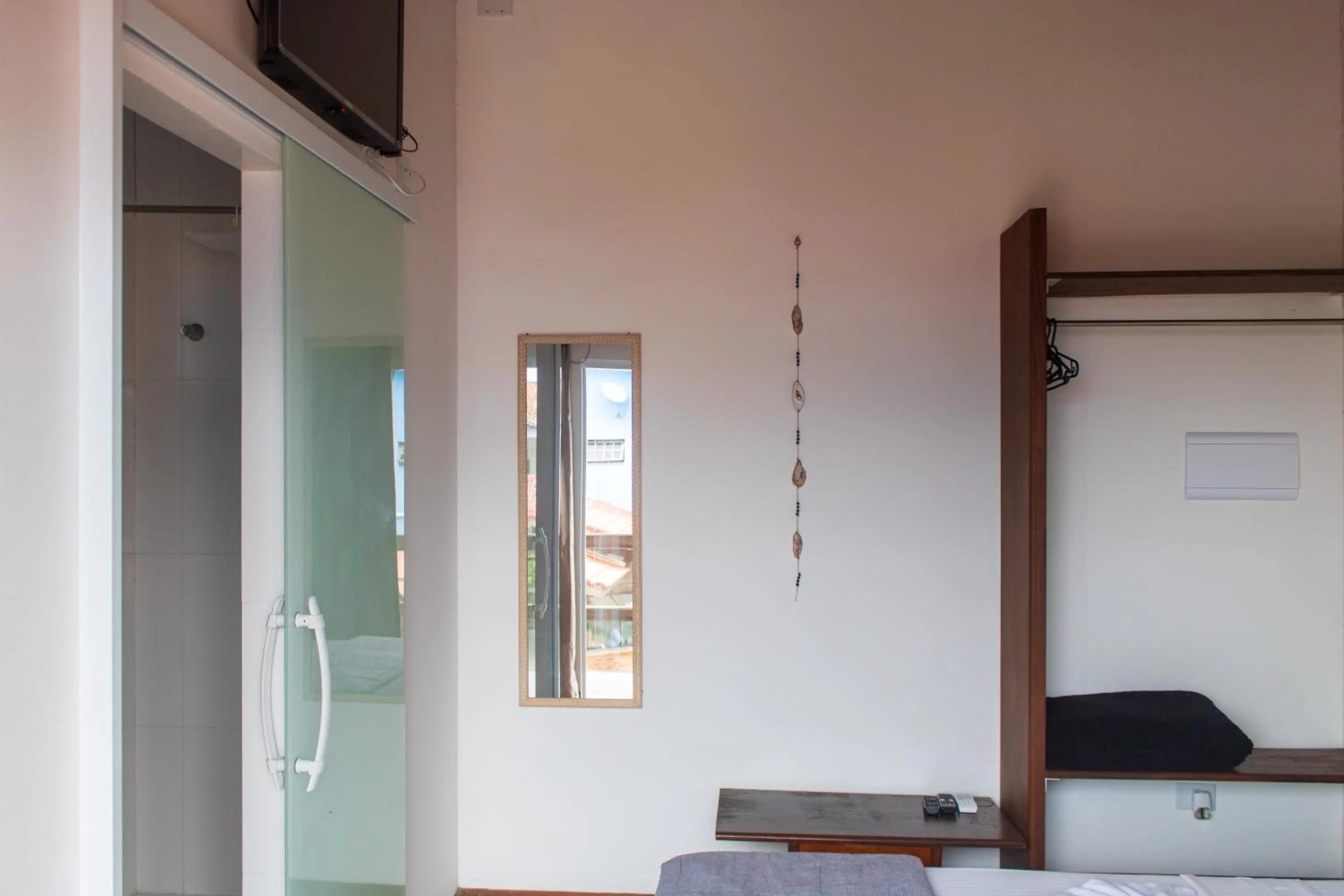 Bathroom, Bed in Toya Hotel